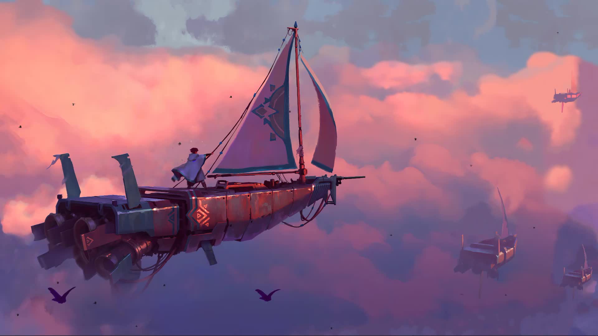 Above Clouds Animation