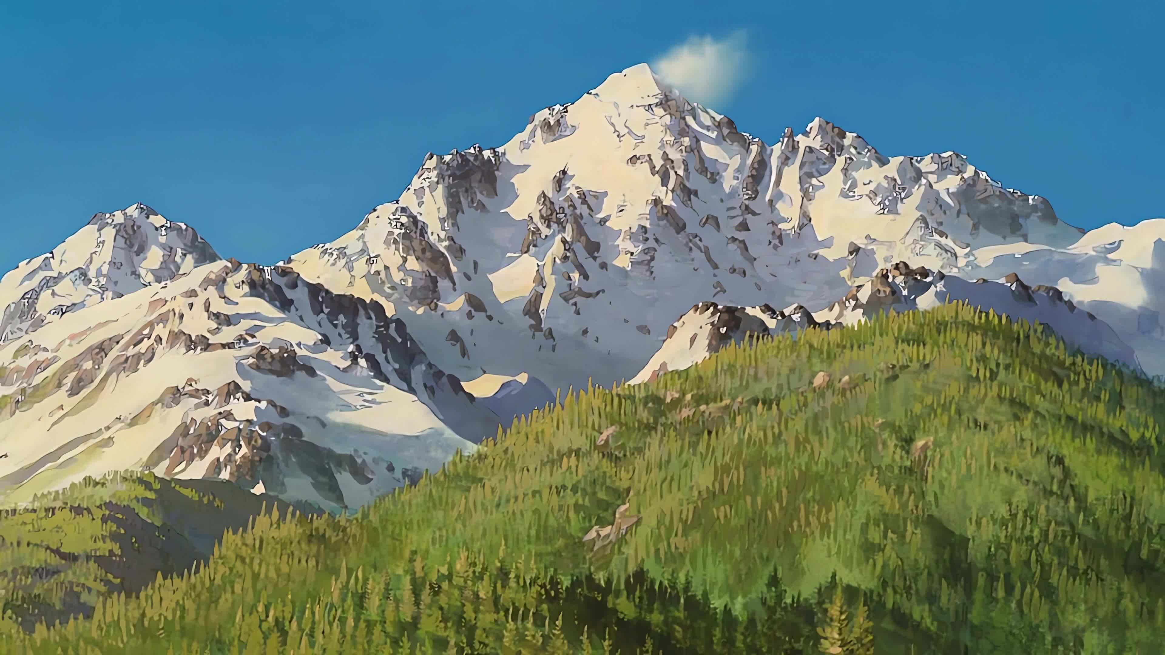 MountainGhibli W2xEX VFI mp4 2x RIFE RIFE40 120fps waifu2x 3840x2160 mp4