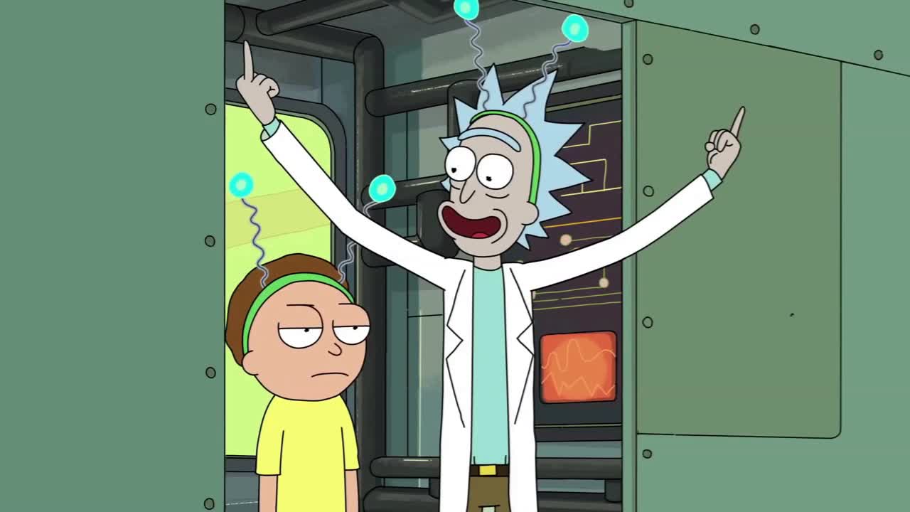 RickMortyFlippingOff live wallpaper