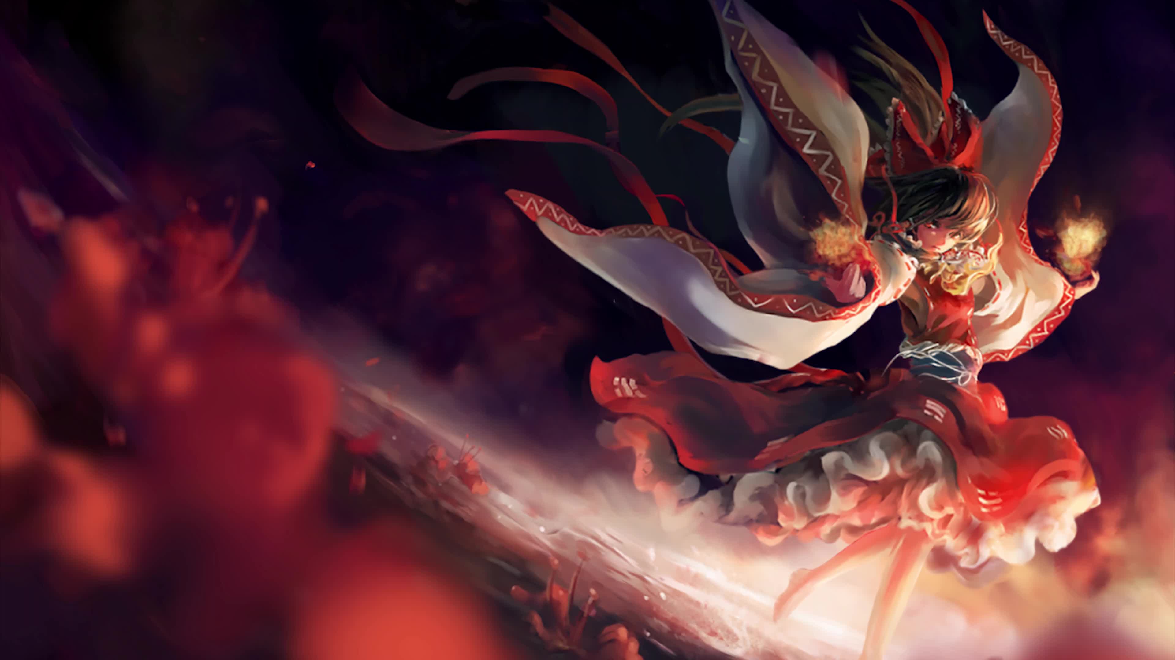 reimu live wallpaper