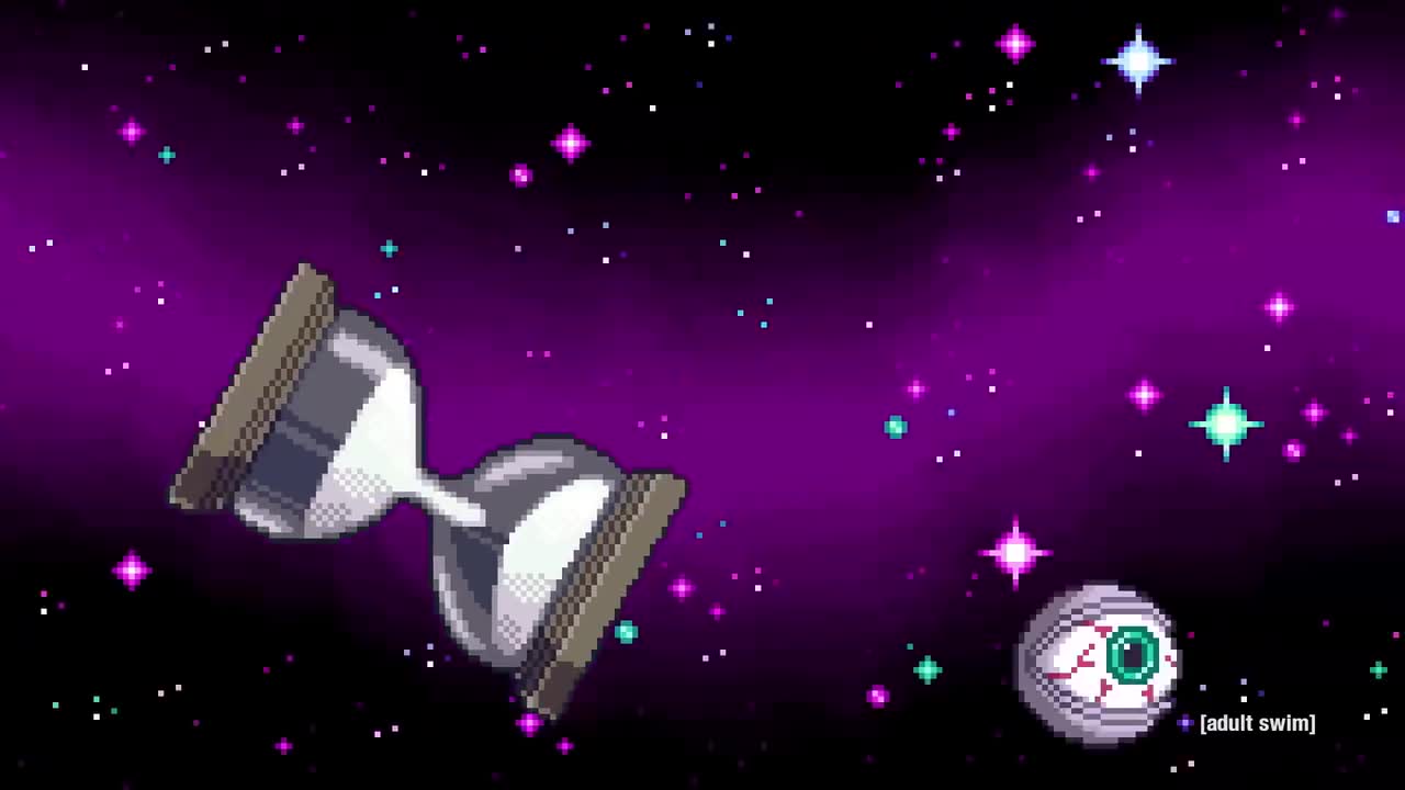 Rick and Morty 8 Bit Intro Adult Swim