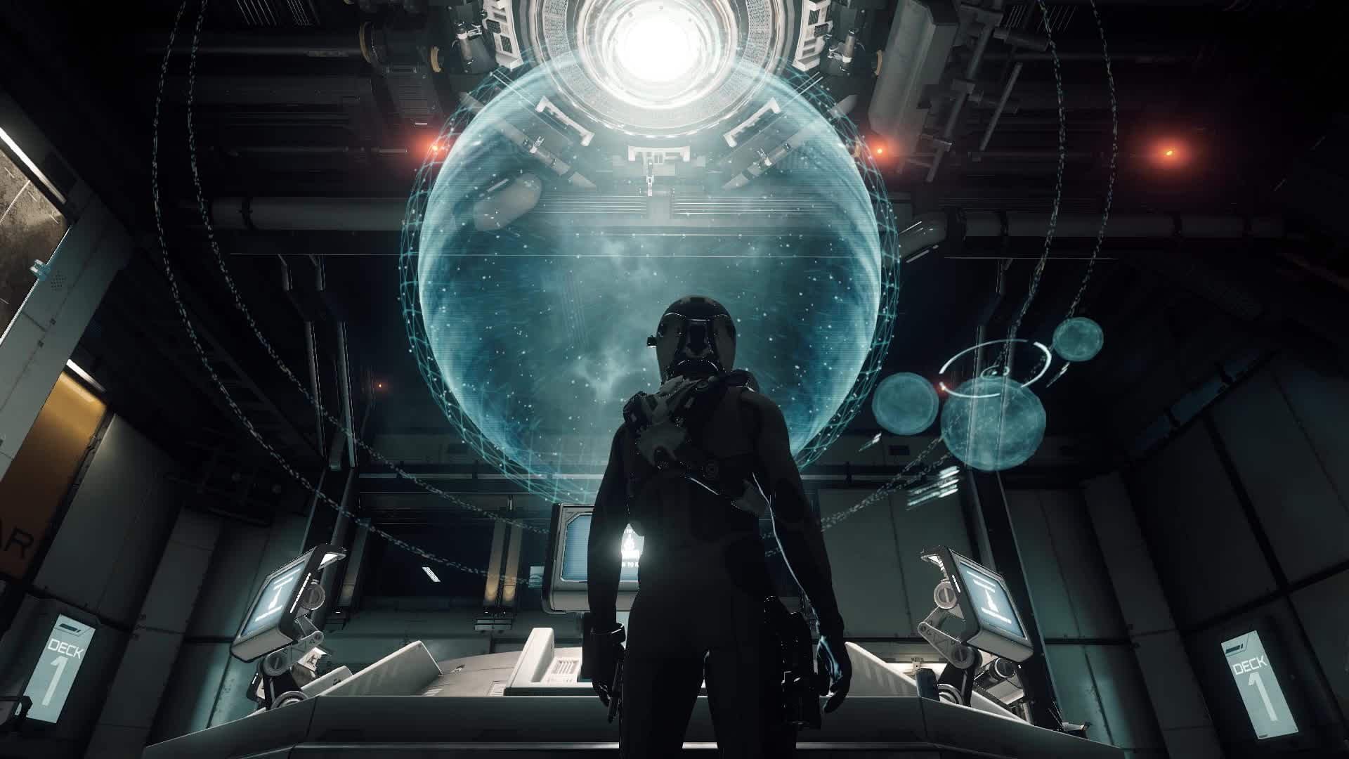 SC Activebackground Olisar planetary holotable looped