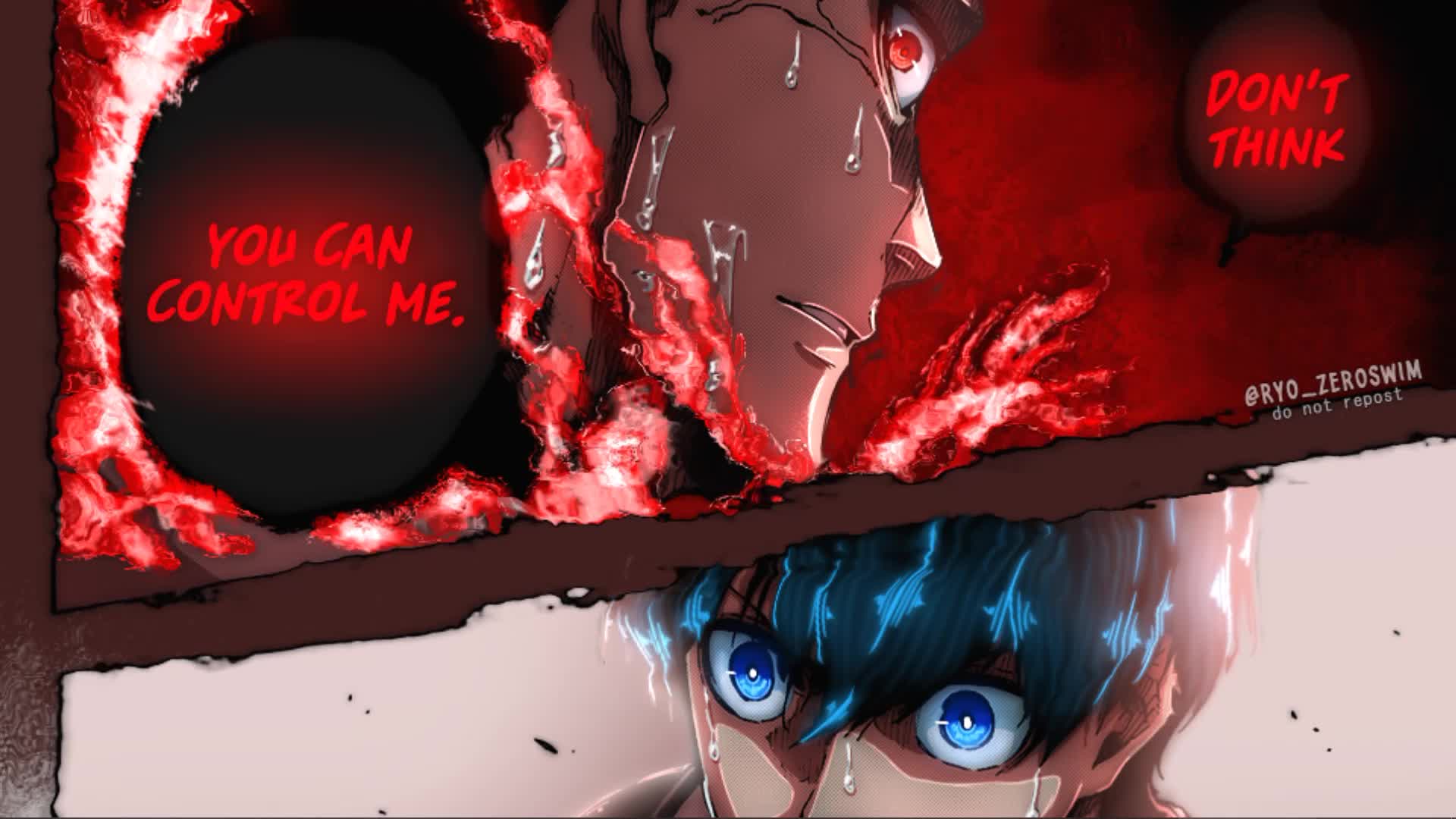 Barou and Isagi from Blue Lock