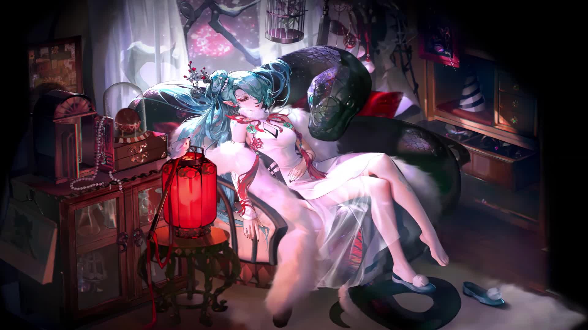 Lost in no time Nacha wakes up from a deep sleep