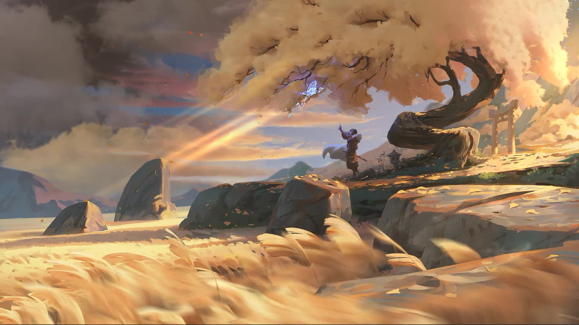 The Wind live wallpaper