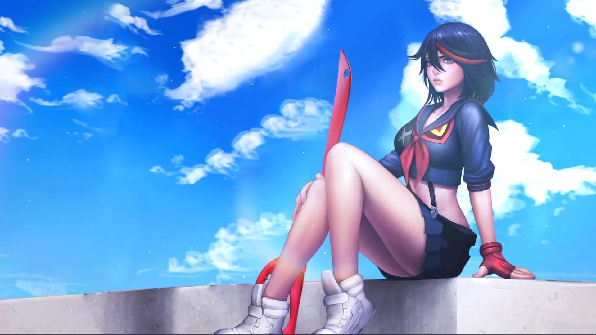 Ryuko Matoi - Kill la Kill [キルラキル, Kiru ra Kiru] Live Wallpaper