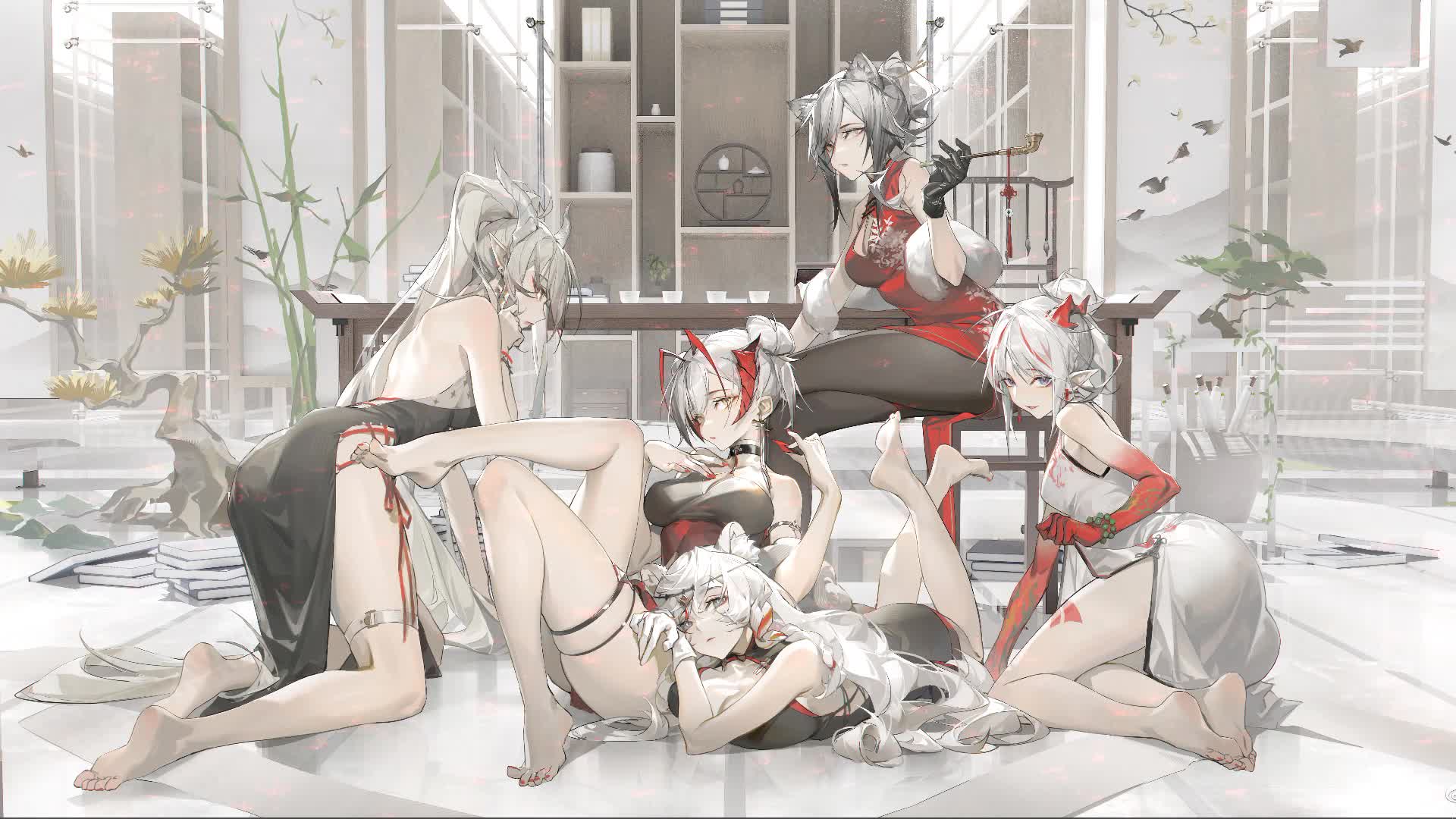 Aknights 明日方舟 - 梅柳芳容徲 （-Alov-）4K Live Wallpaper