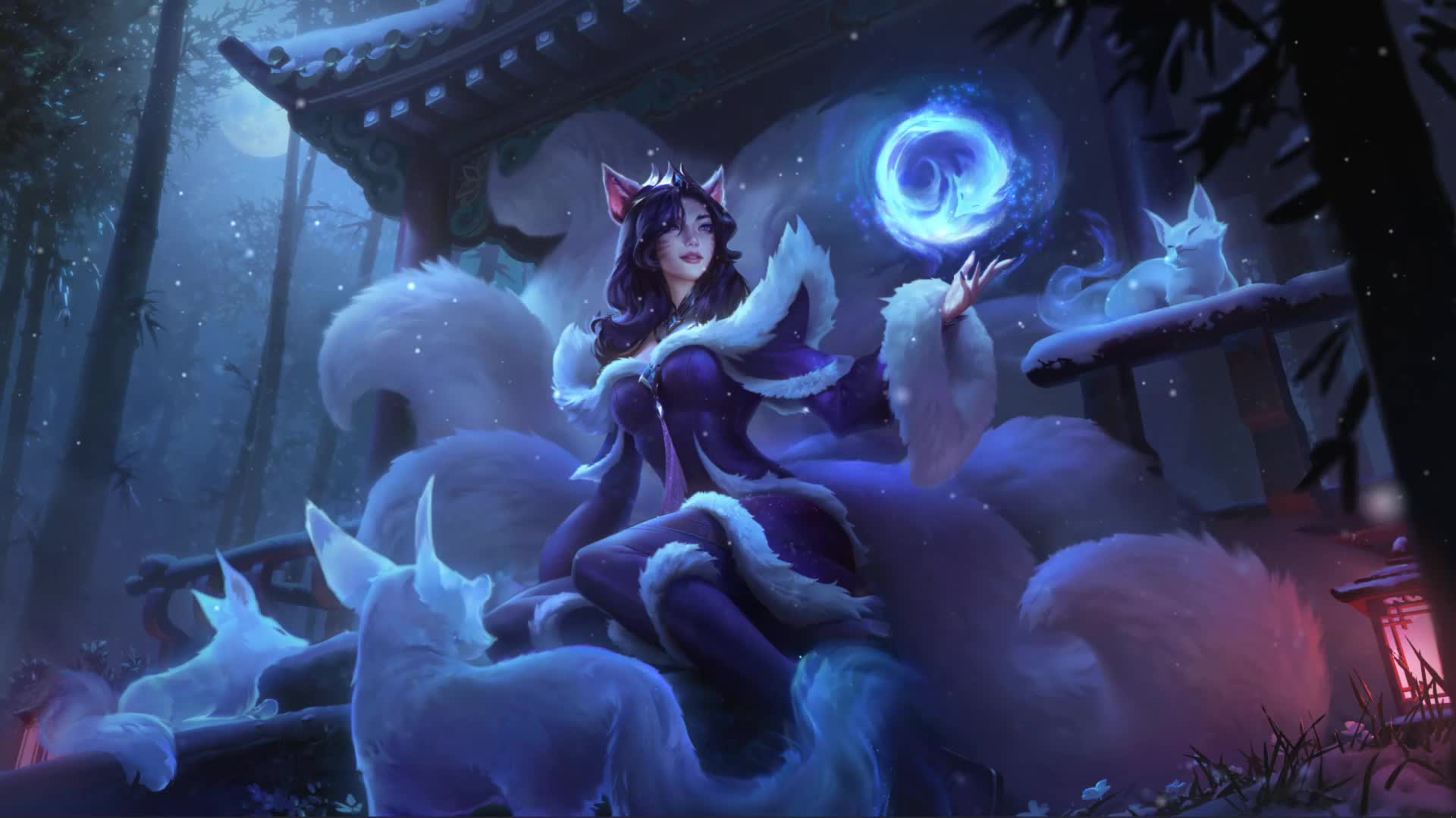 Midnight Ahri Animation