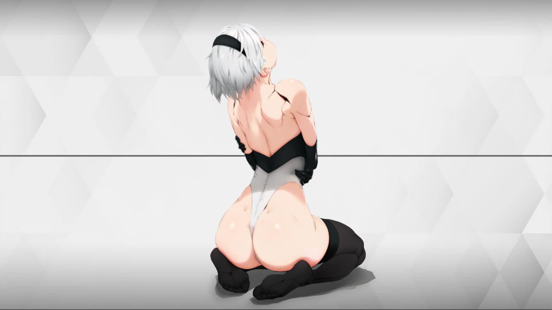 YoRHa No.2 Type B Nier Automata 2B Live Wallpaper