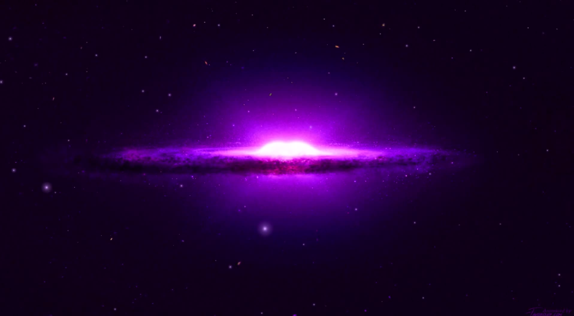 Voie Lactee Fond Decran Animated Wallpaper