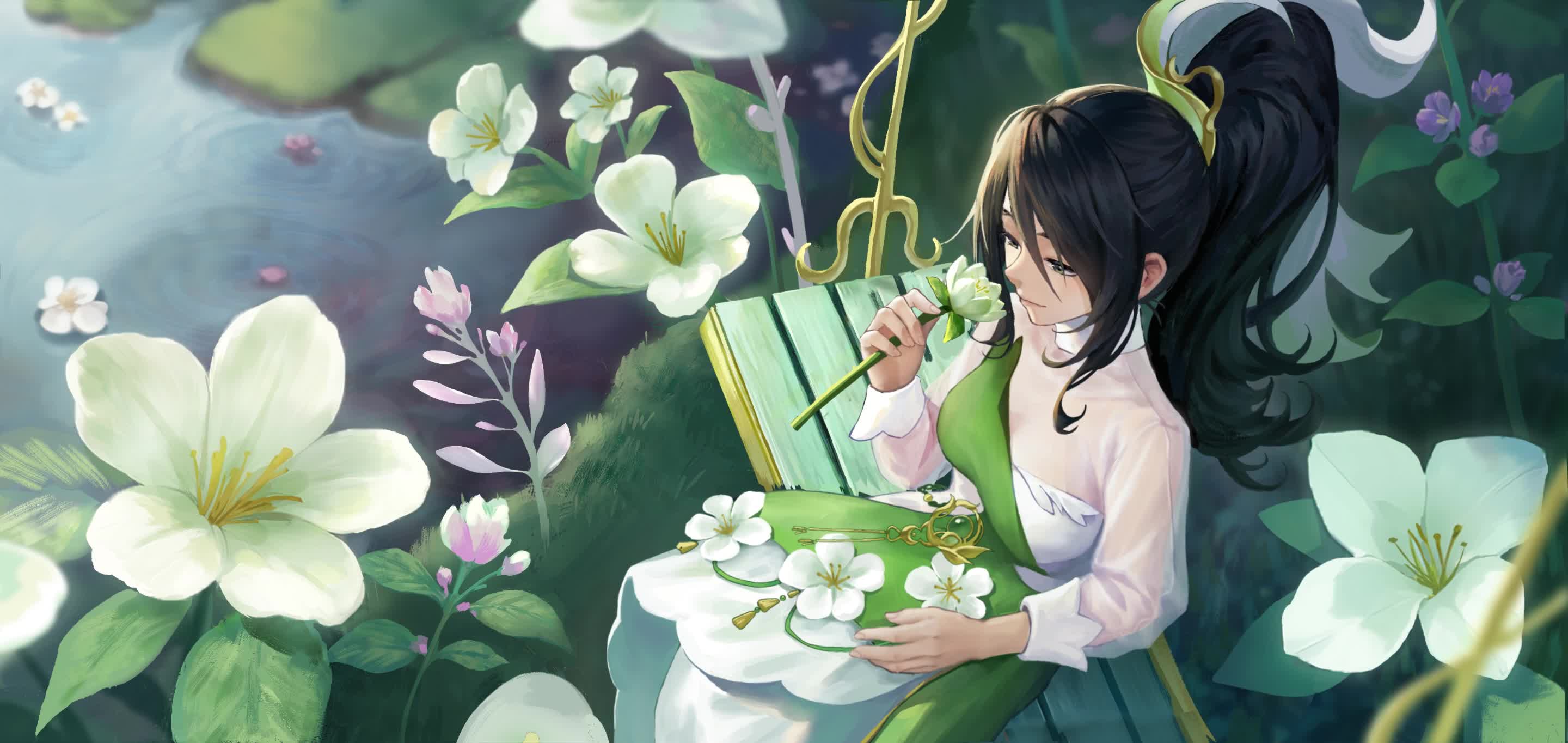 Ji Ruxue jasmine live wallpaper pure version