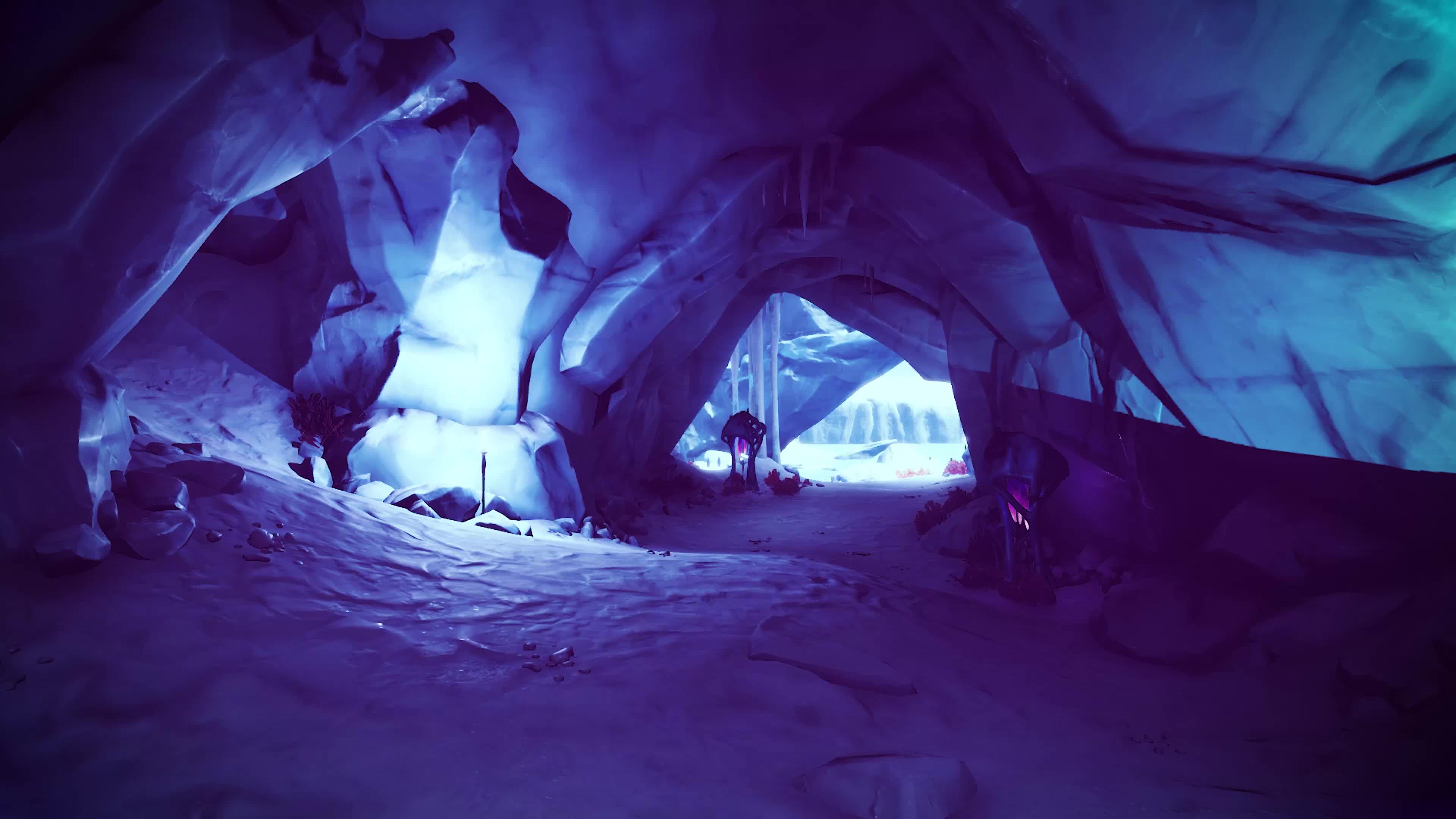 Subnautica Below Zero 얼음 동굴 4K