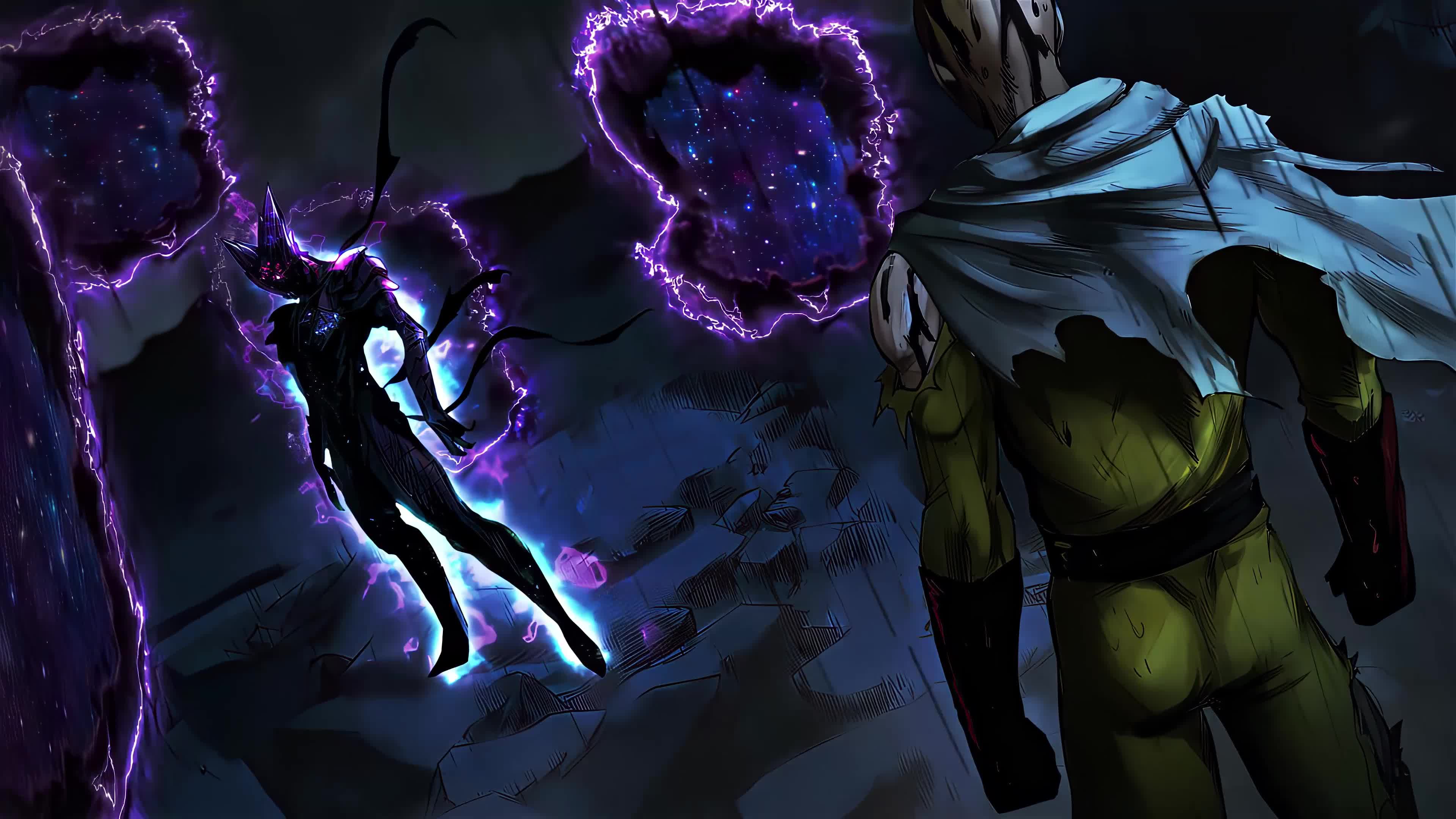 Cosmic Garou Anime Animation Wallpaper