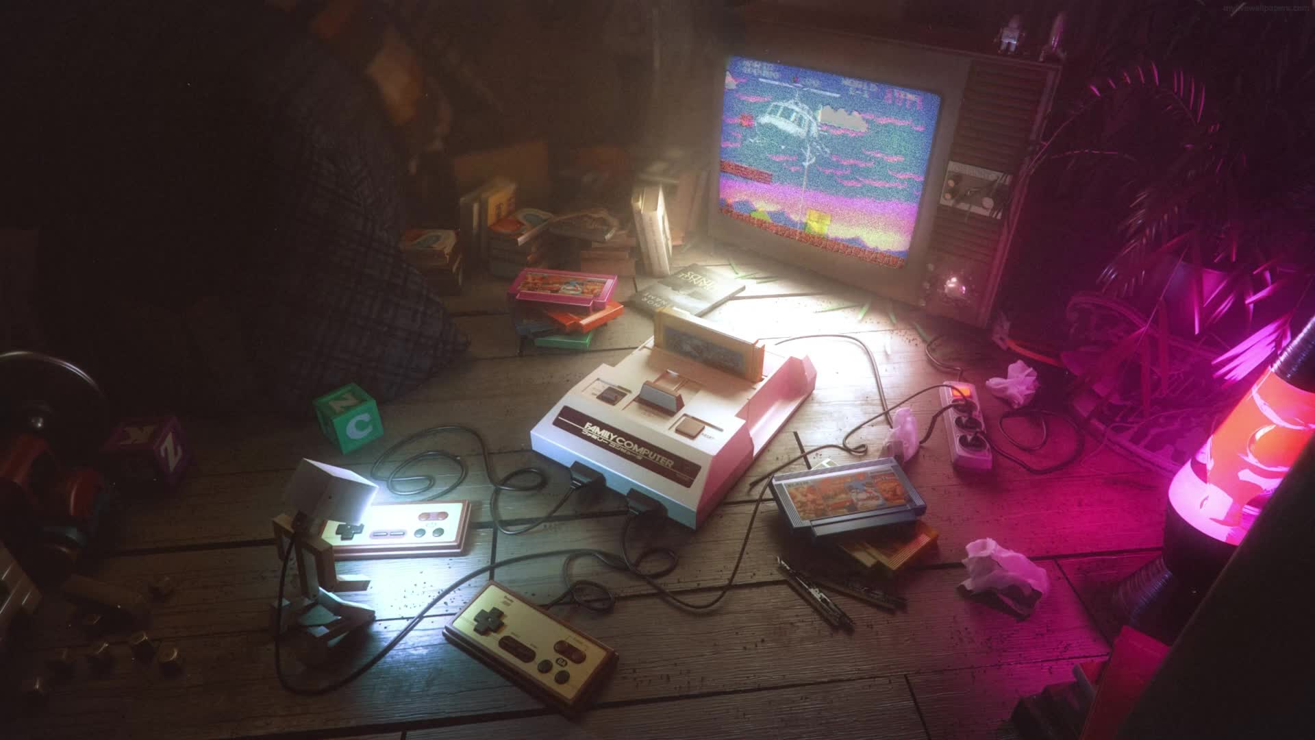 Animation Retro Gaming