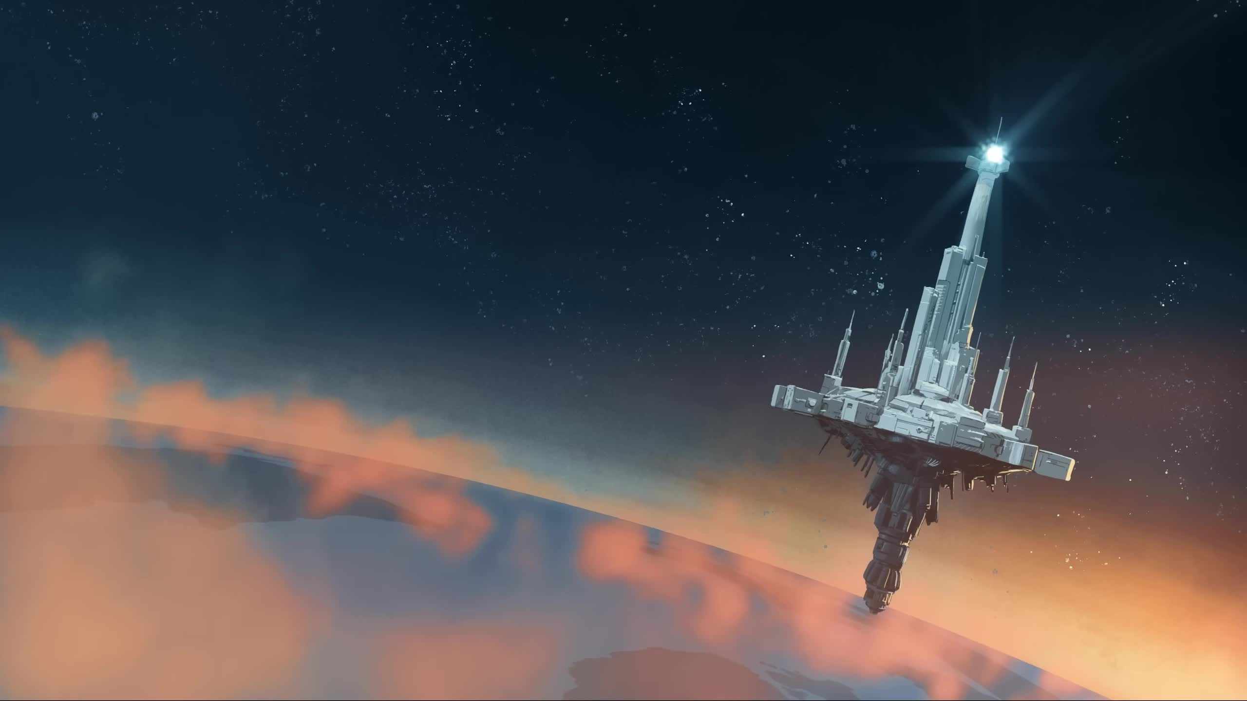 Starlight Beacon LoFi Live Wallpaper