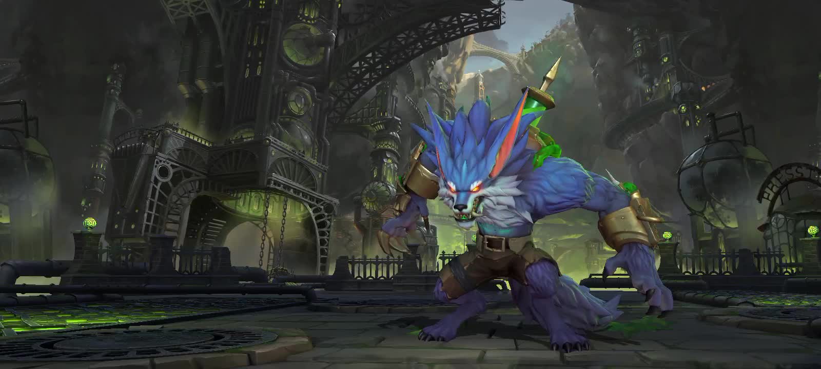 Wild Rift Warwick 3D Live