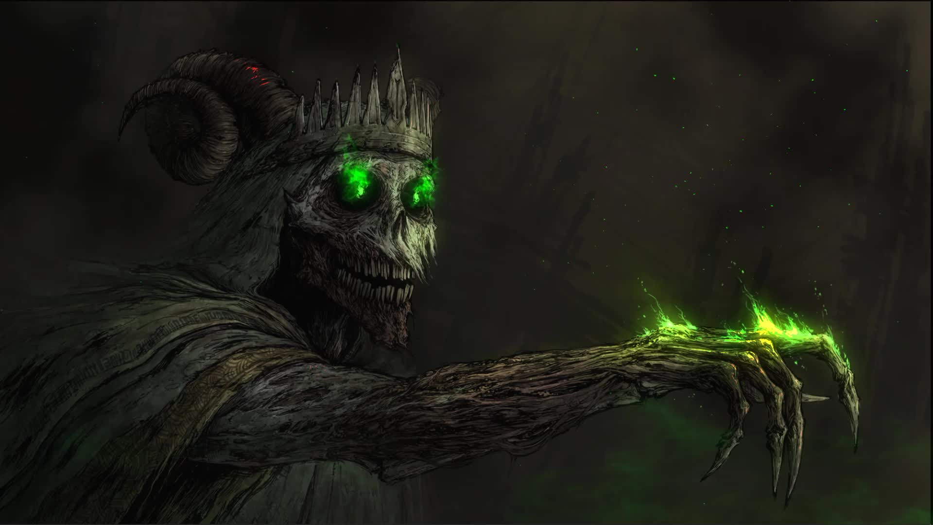 The Lich Adventure Time Live Wallpaper