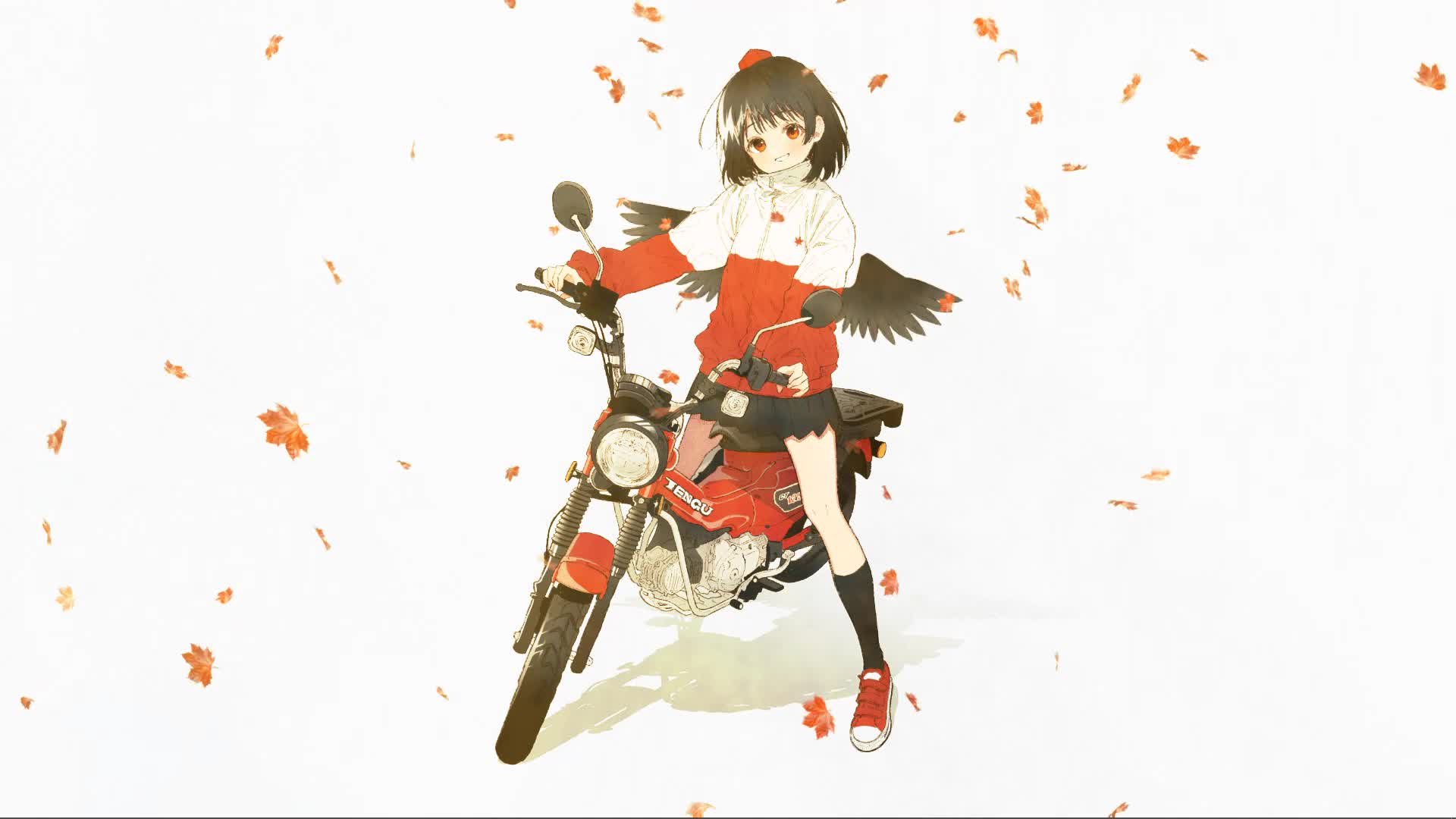 Touhou Project Shameimaru Live Wallpaper