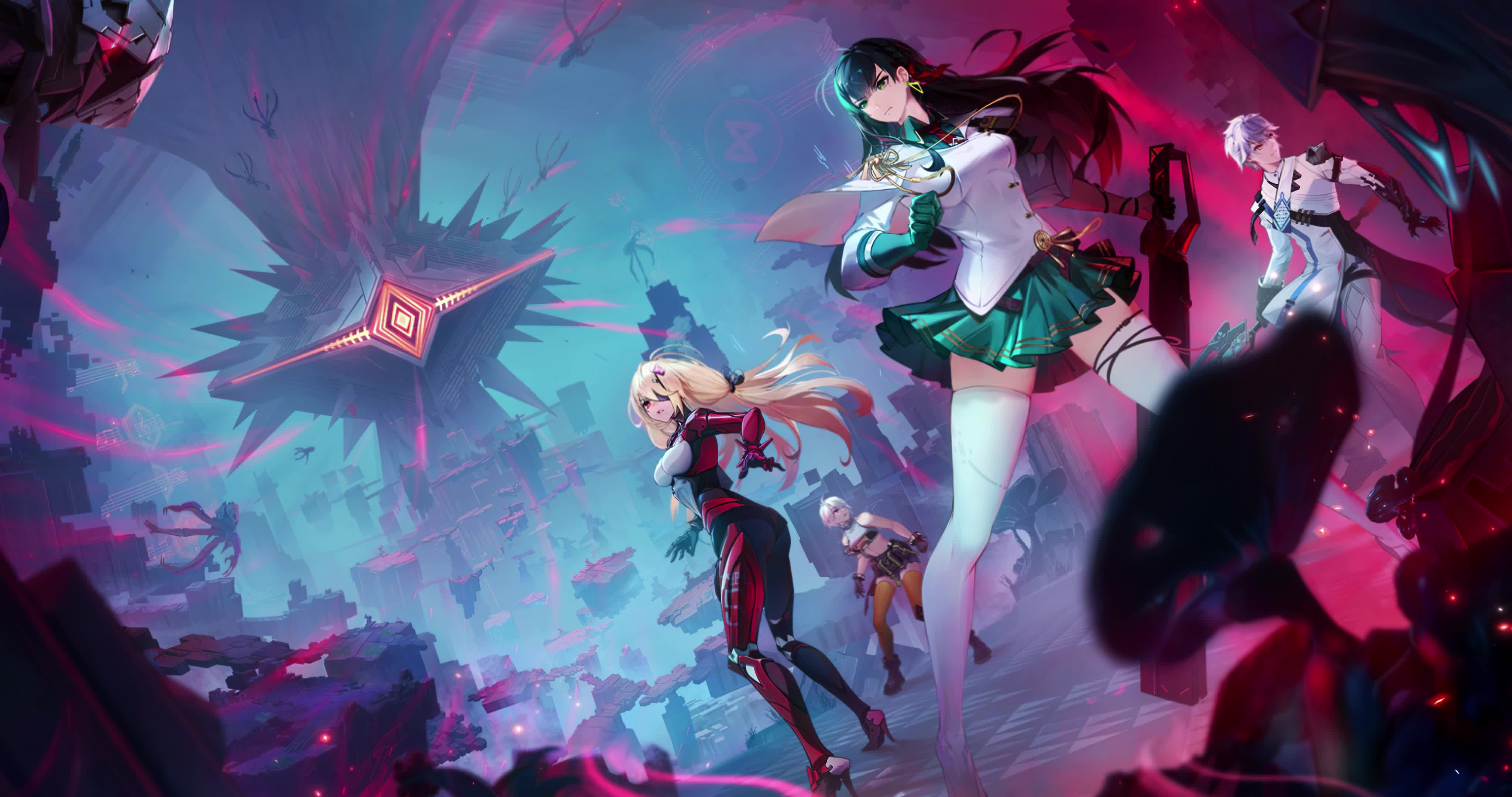 Anime Magic Tower Live Wallpaper