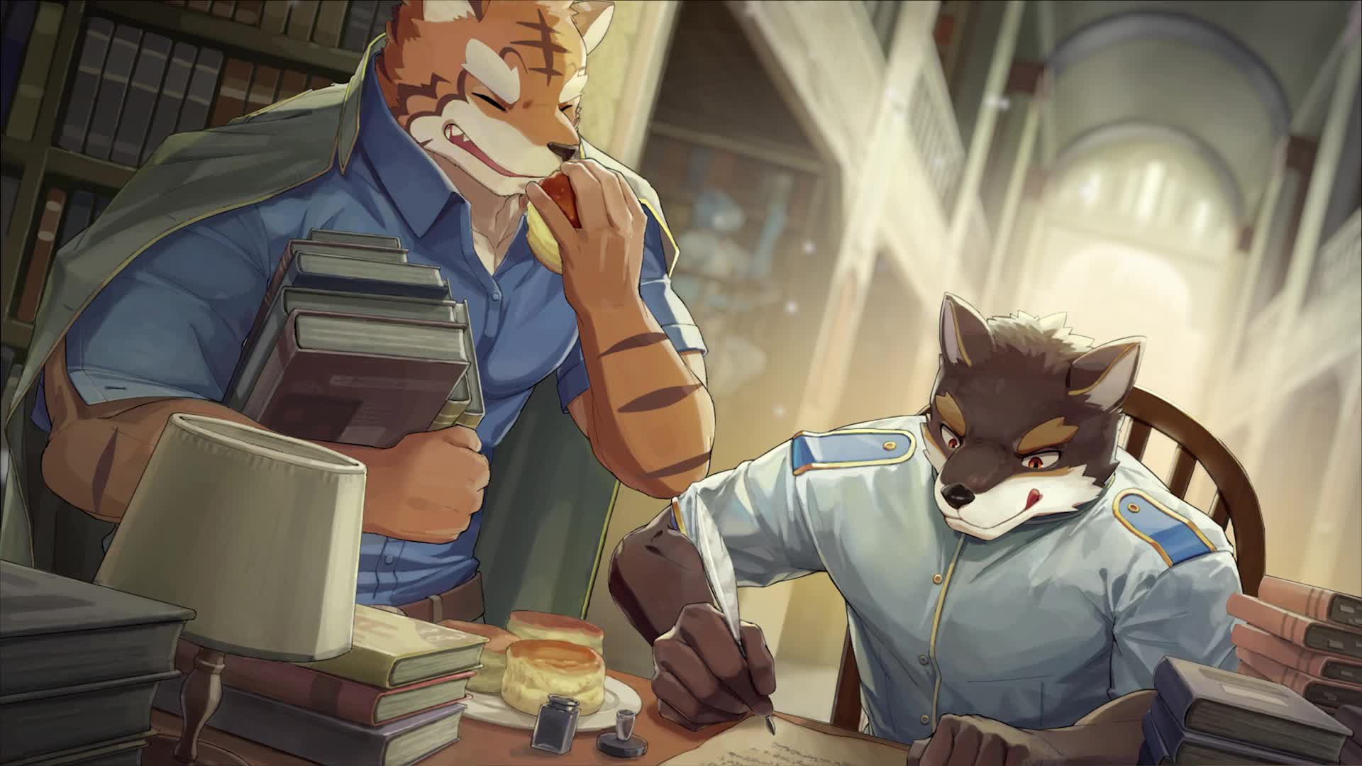 Knights Collegage Furry Live Wallpaper