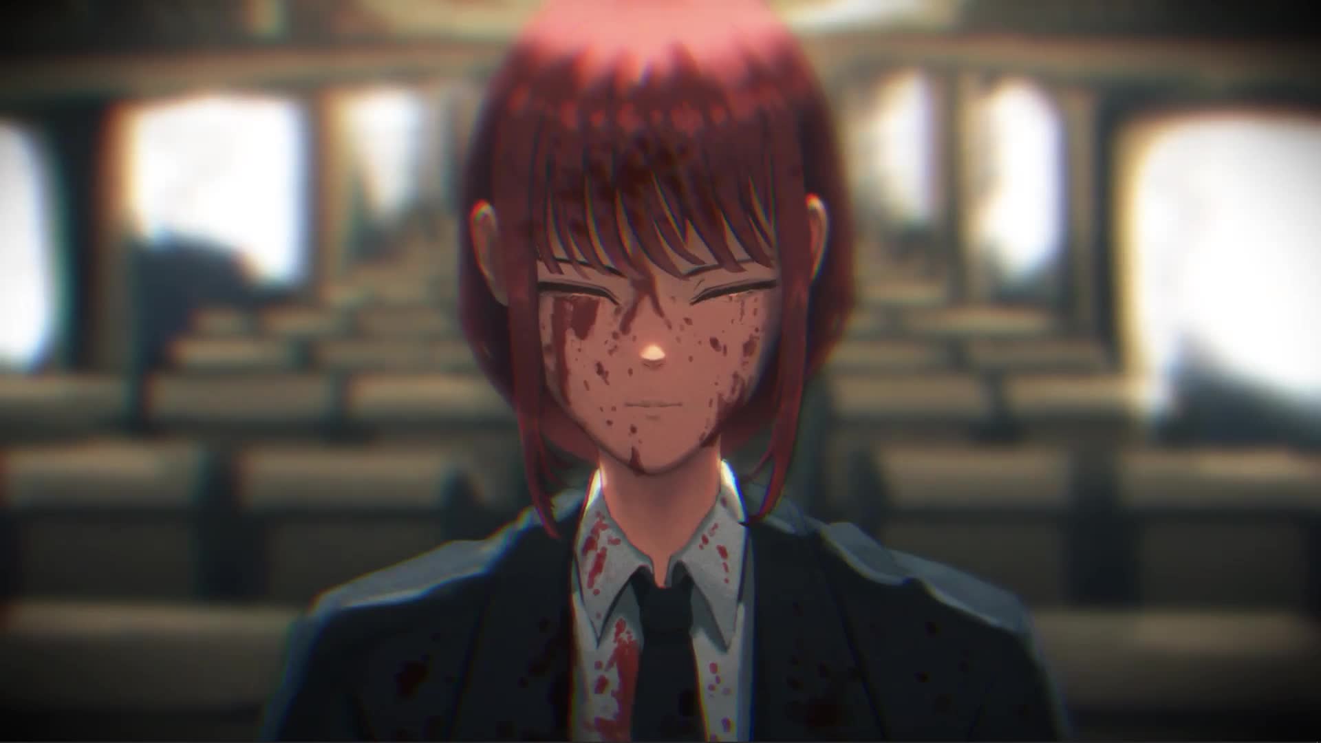 Makima Chainsaw Man In Train