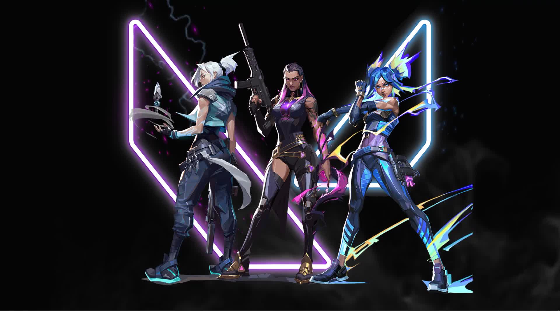 Valorant Jett Reyna Neon