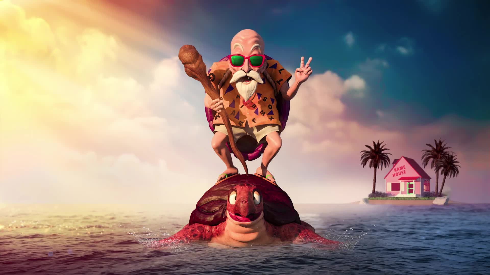 Roshi live wallpaper