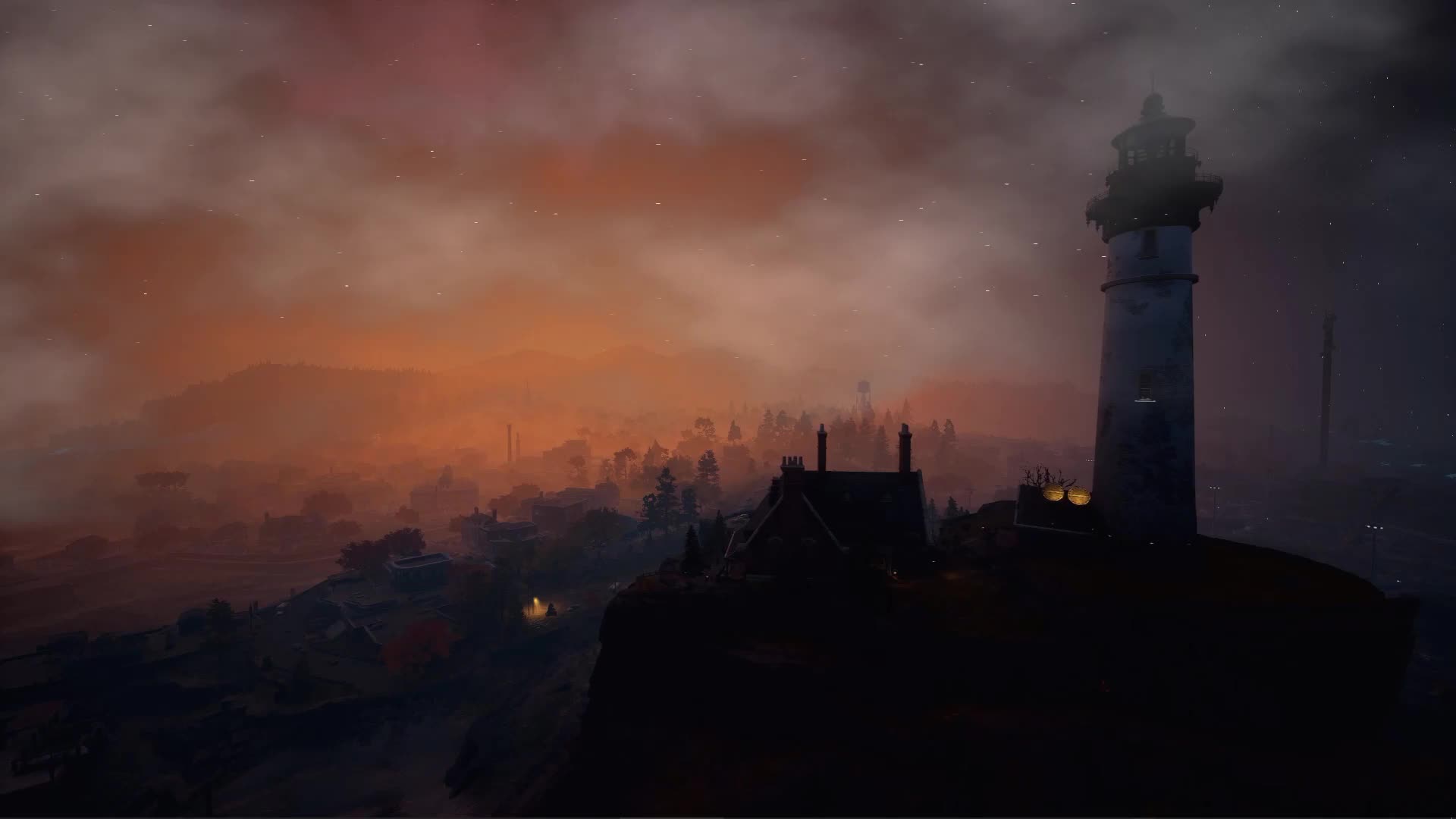 Minimalism Black Sunset Hd Live Wallpaper