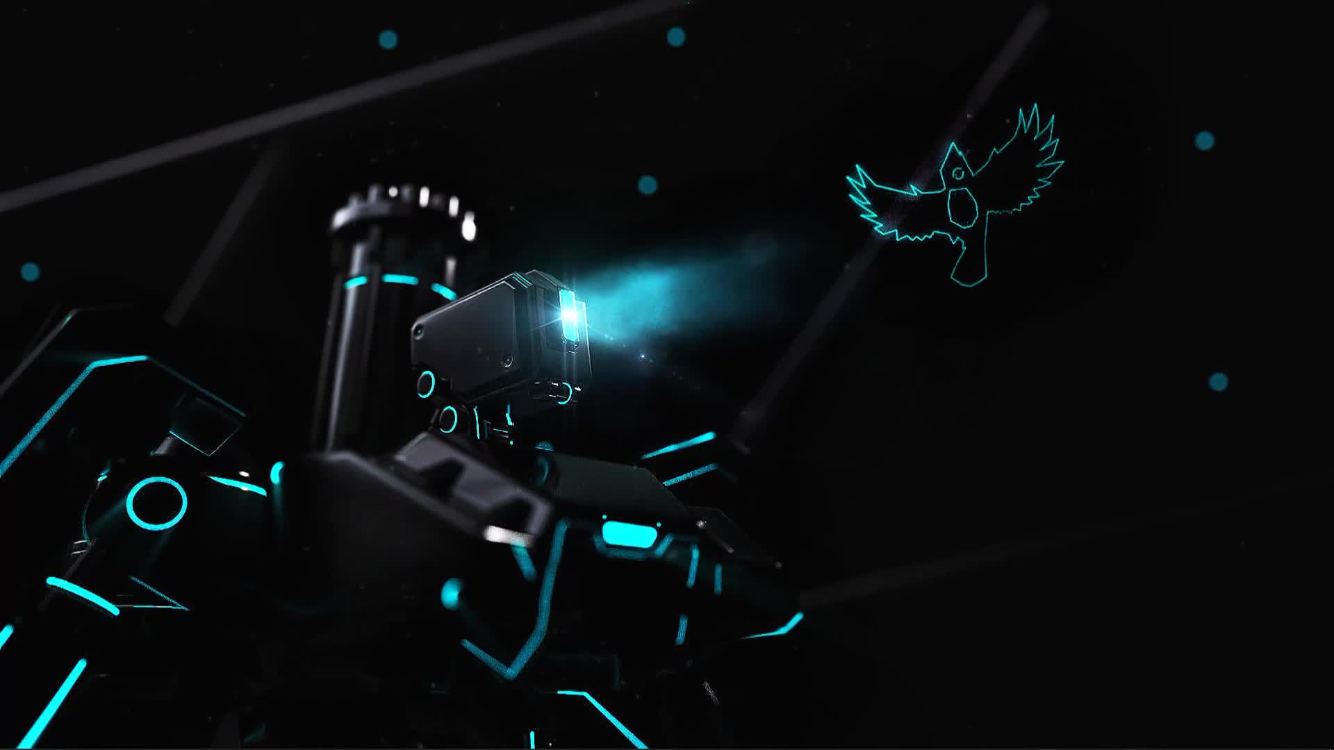 Bastion Halloween Overwatch Game Live Wallpaper