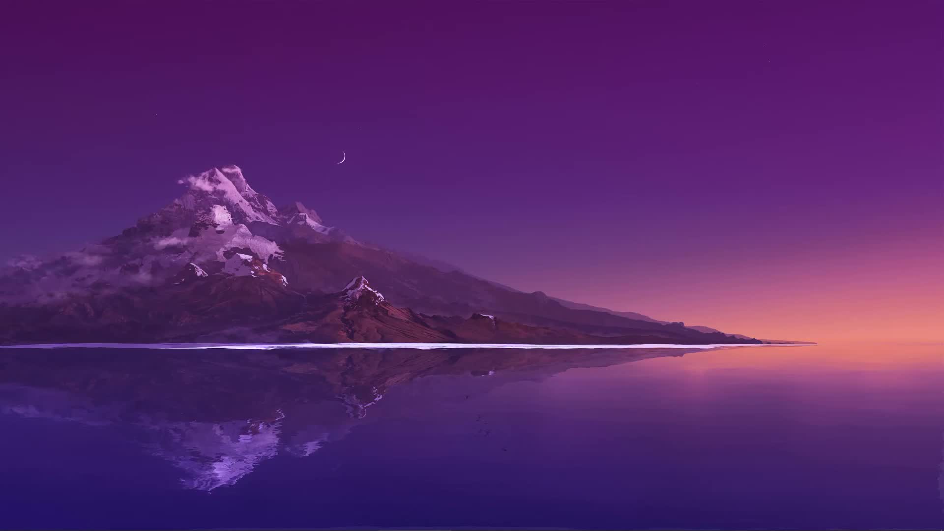 Mountain Lake Landscape