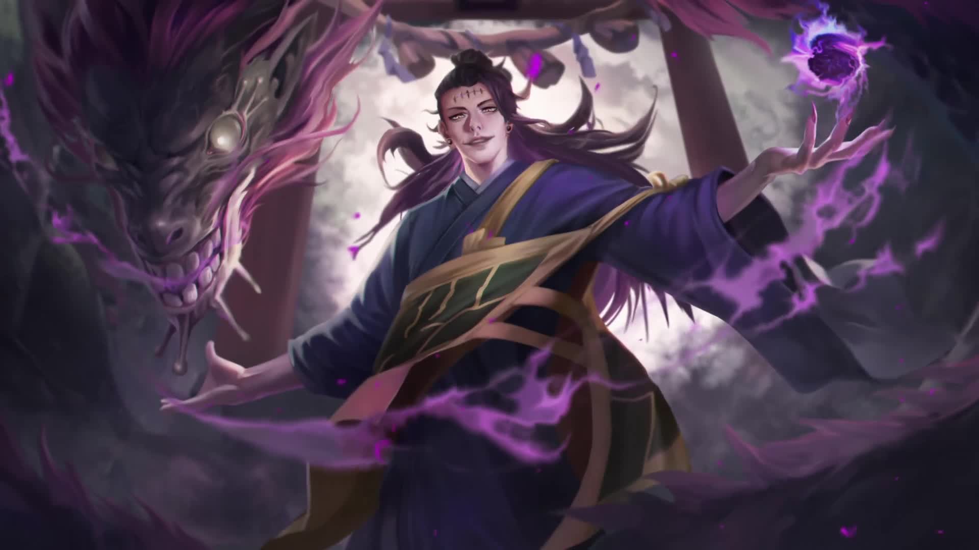 Jujutsu Kaisen Geto Cybust Suguru Live Wallpaper