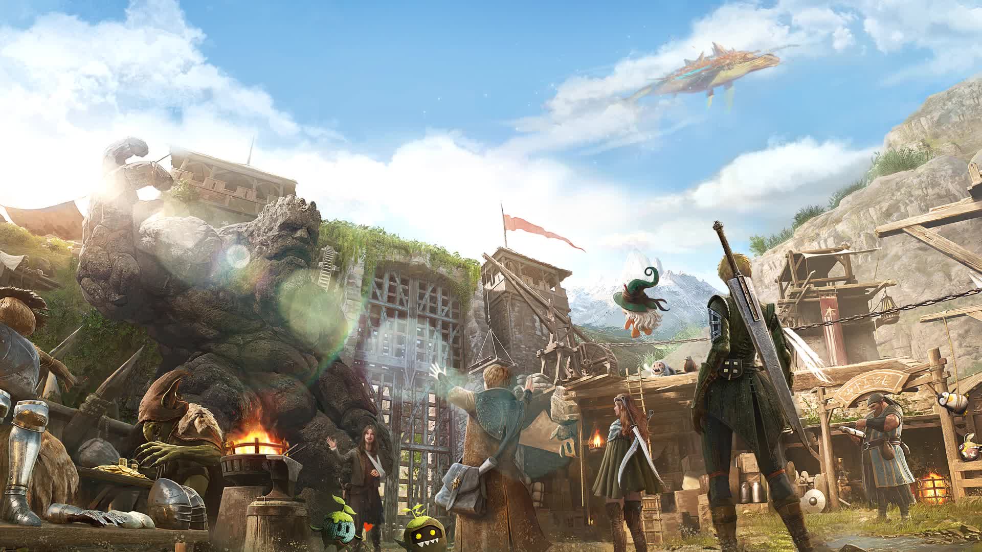 Free Throne and Liberty Game Live Wallpaper