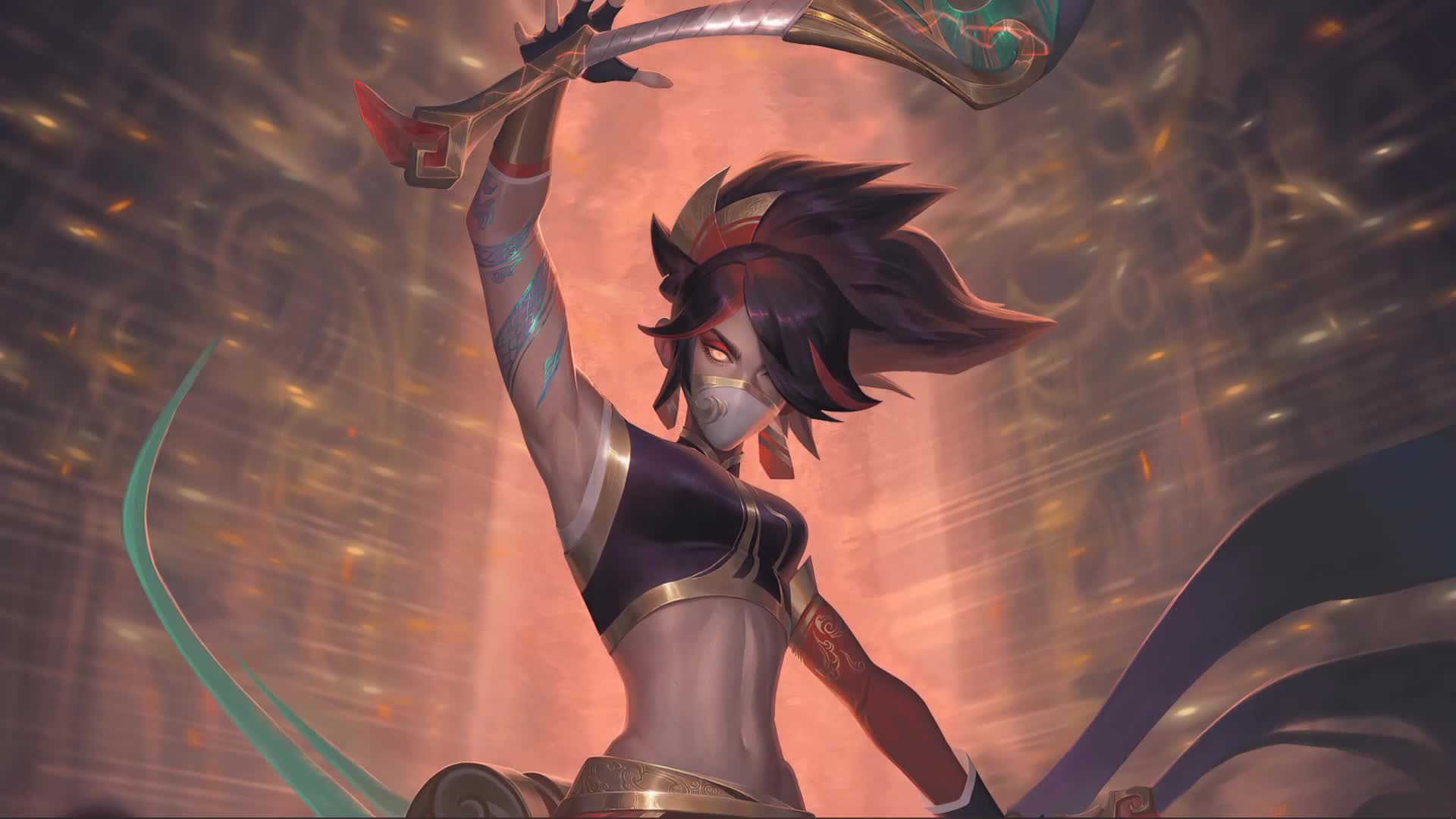 Akali Video Background