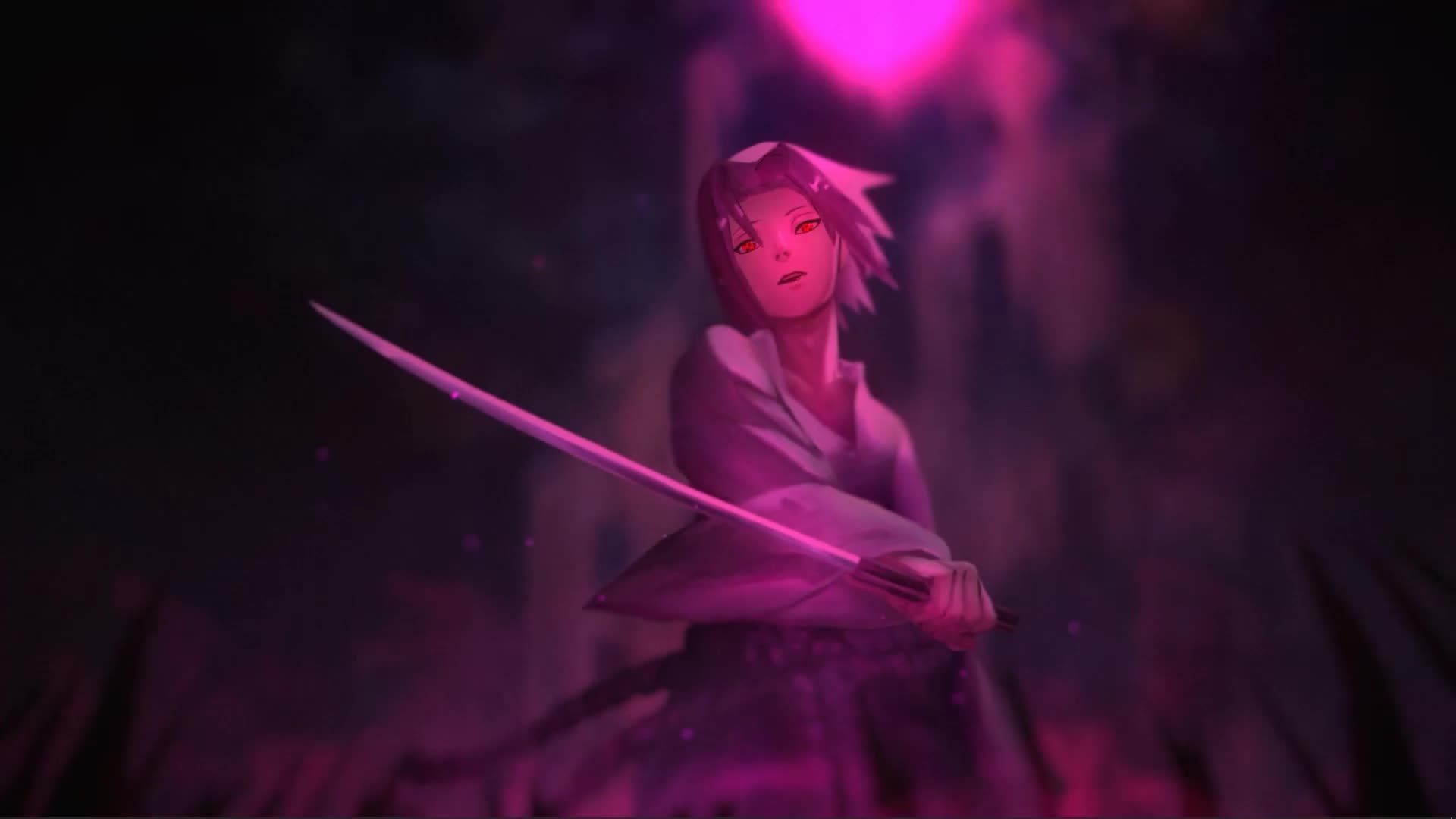 Sasuke Uchiha Naruto Shippuden Lively Wallpaper