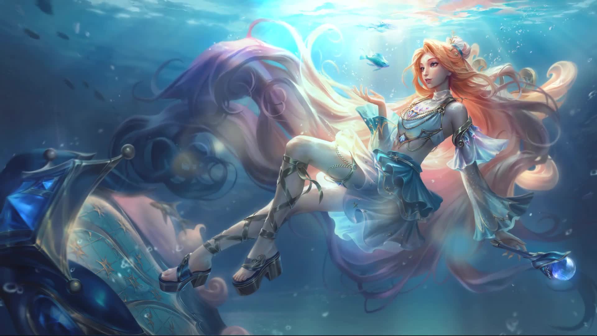 Ocean Seraphine Live Wallpaper