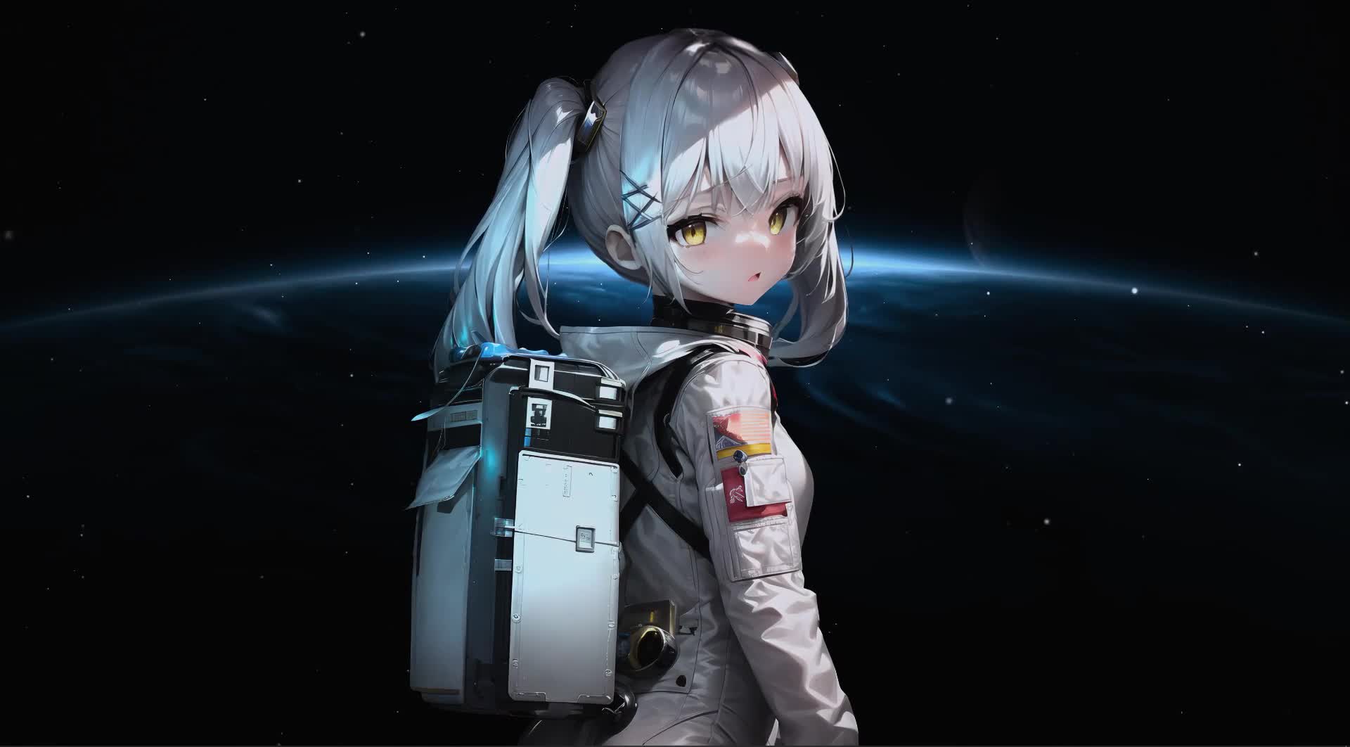 Astronaut Journey Moving Wallpaper