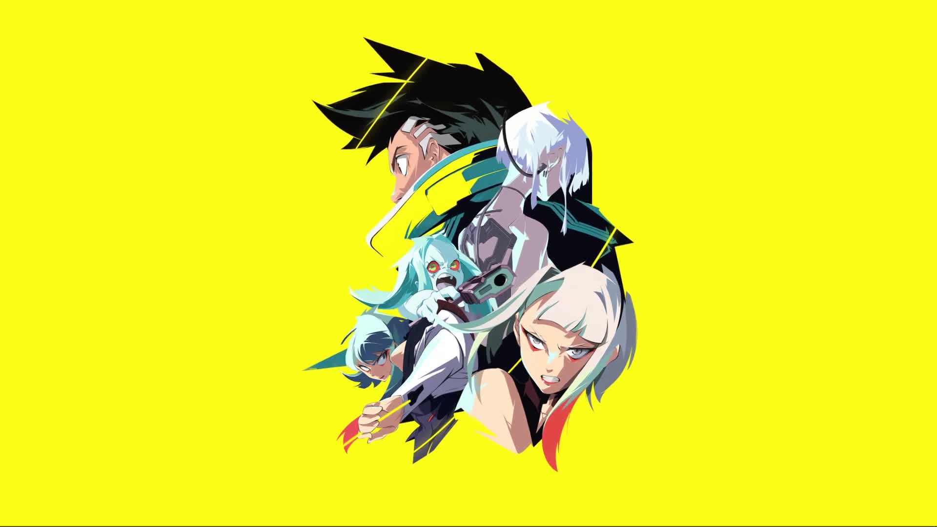 Cyberpunk Edgerunners Splash Moving Wallpaper