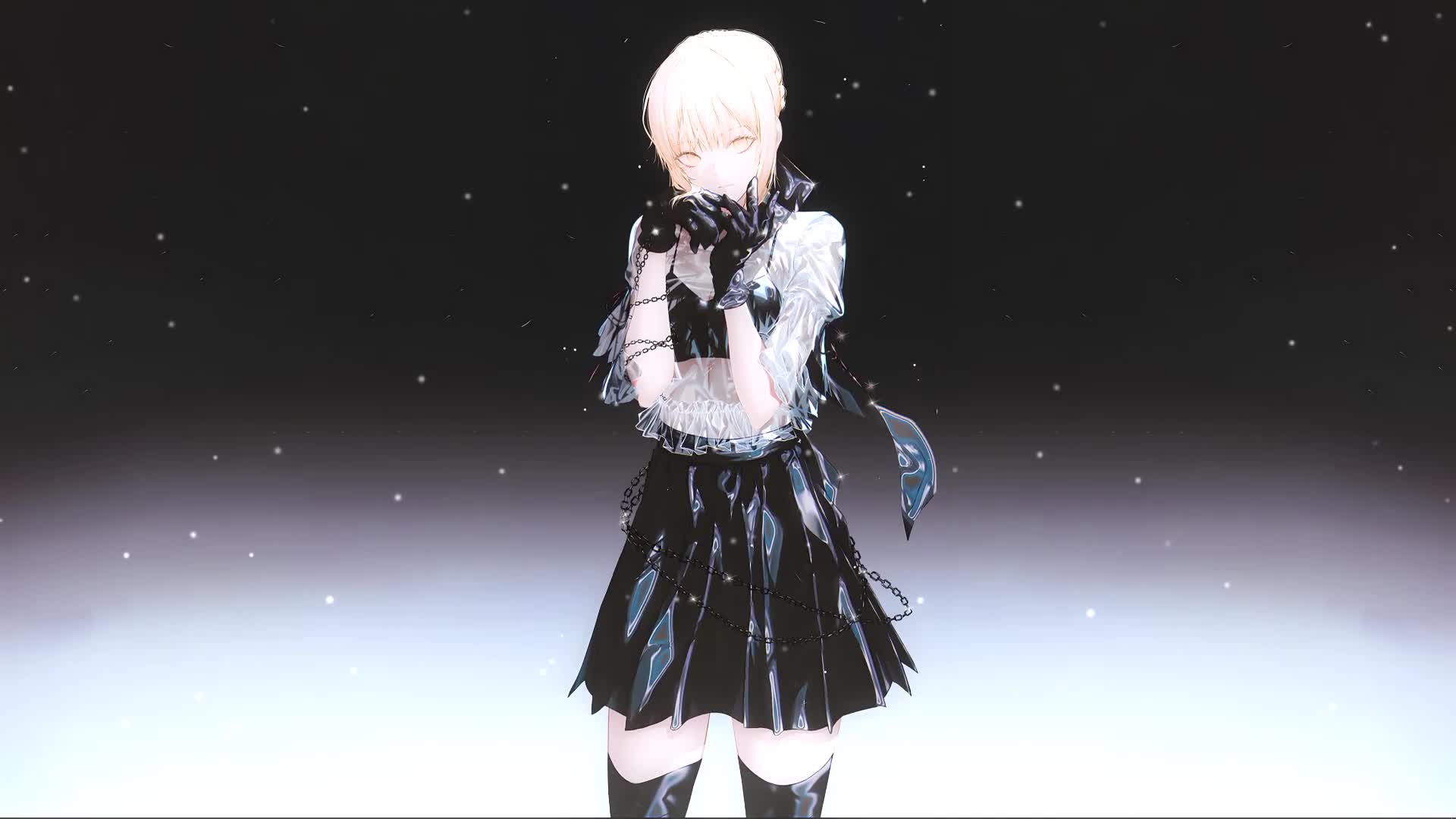 Saber Alter Clear Light Live Wallpaper