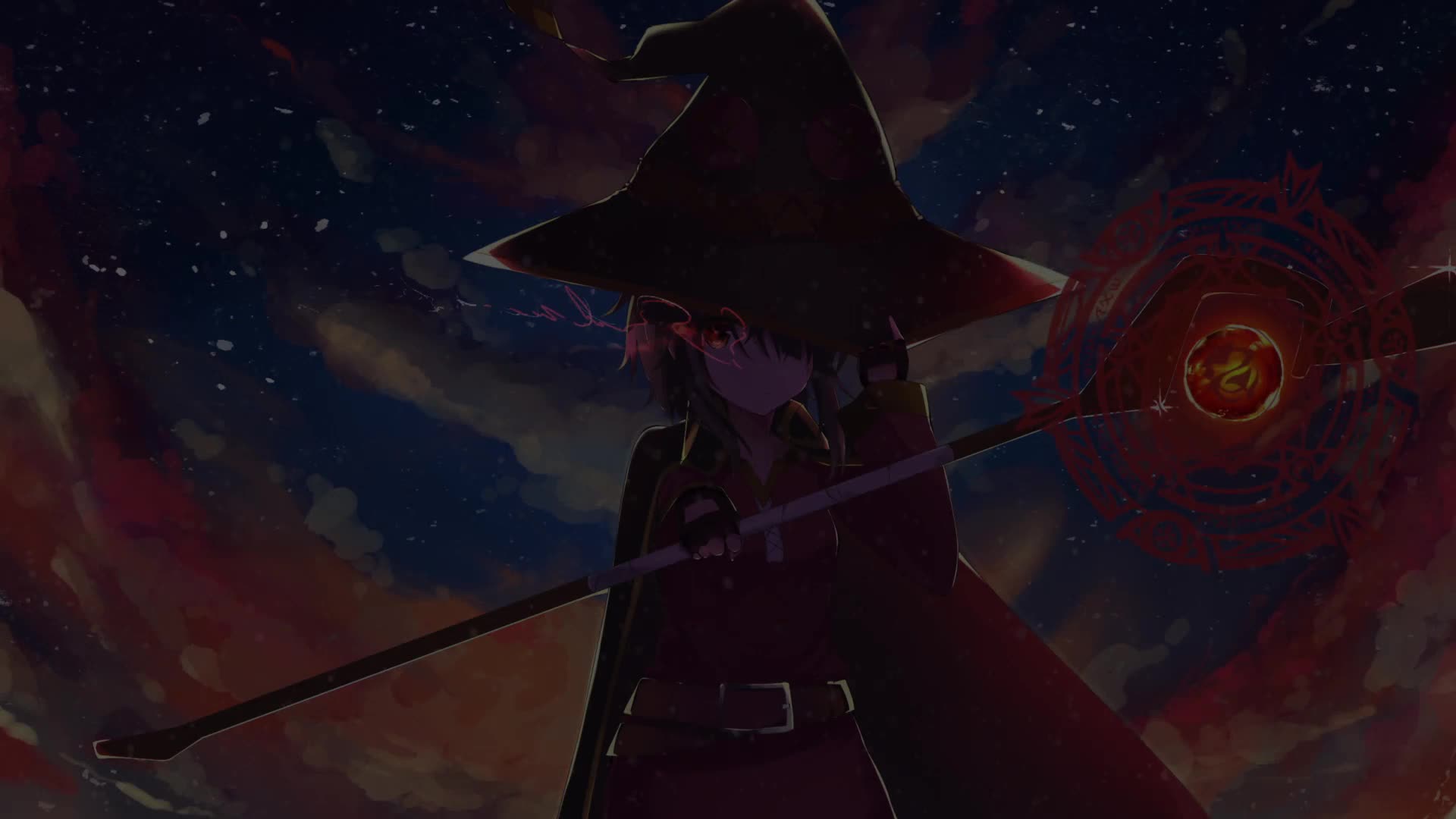 4k konosuba megumin 60fps live wallpaper