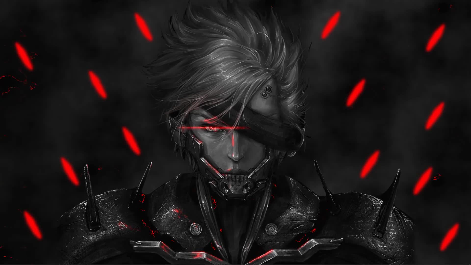 Raiden Metal Gear Rising Animated Wallpaper