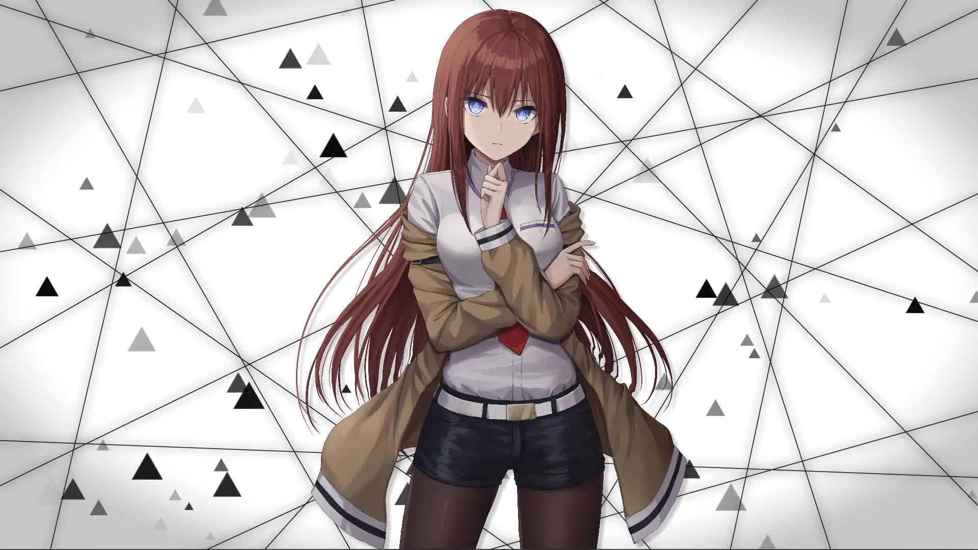 Makise Kurisu Live Background