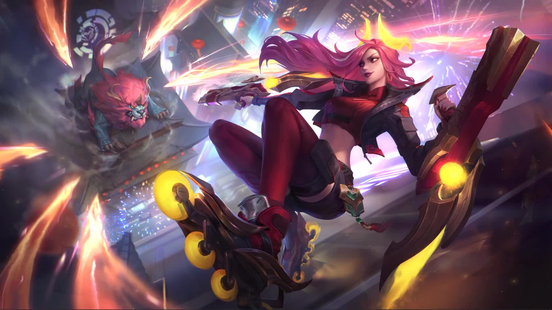 Miss Fortune Wild Rift Animated Wallpaper