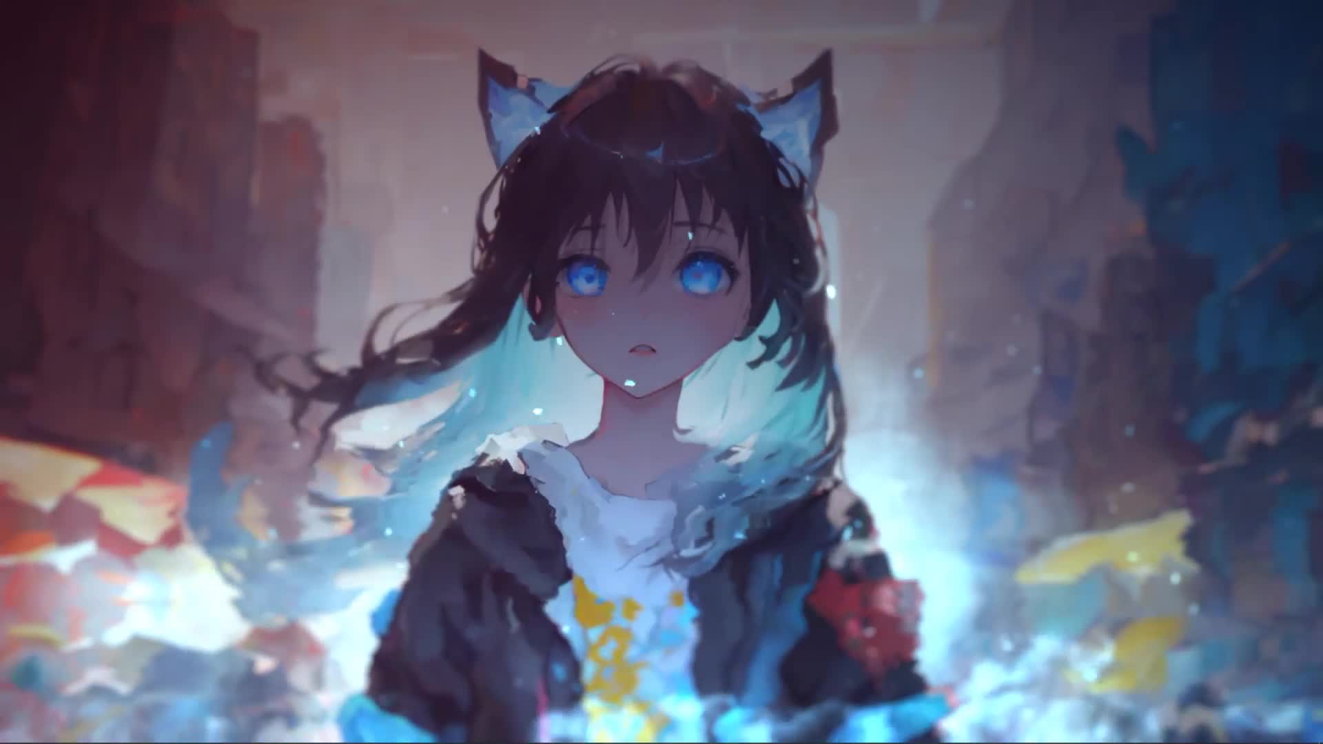 Foxy Moving Wallpaper