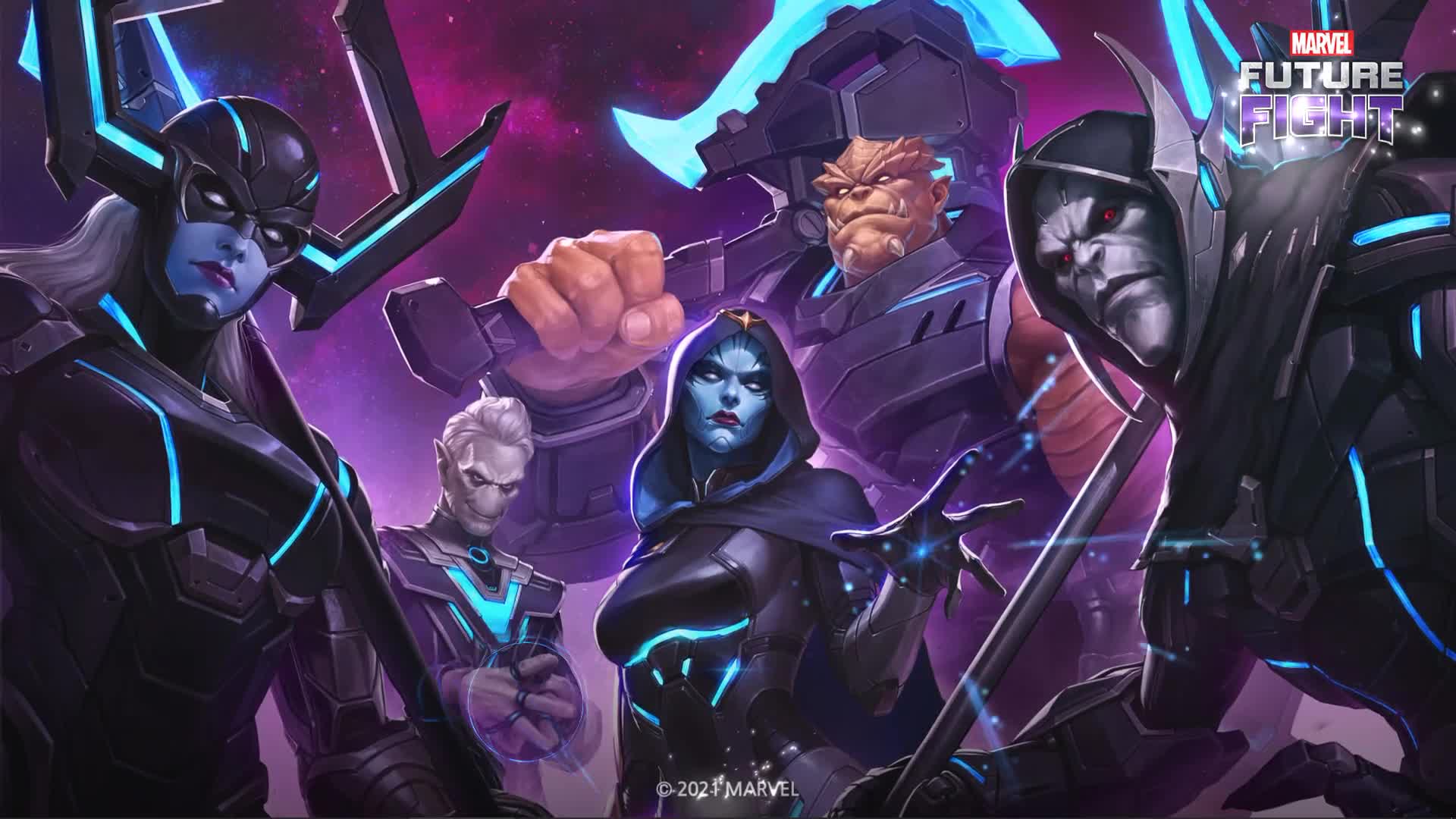 Marvel Black Order Live Wallpaper