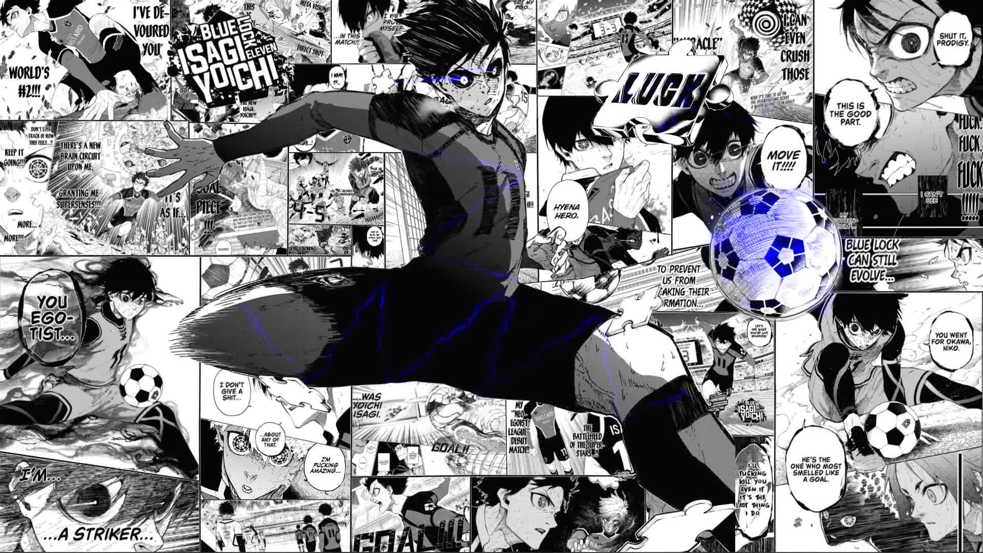 Manga Blue Lock Live Wallpaper