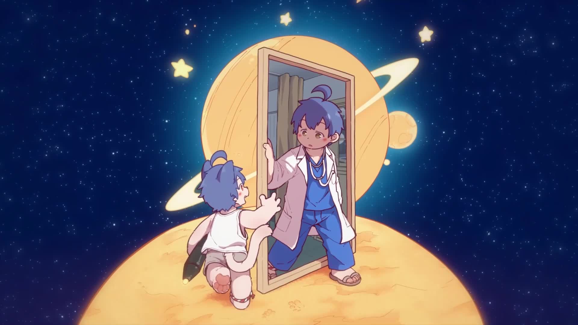 Furry Space Live Wallpaper