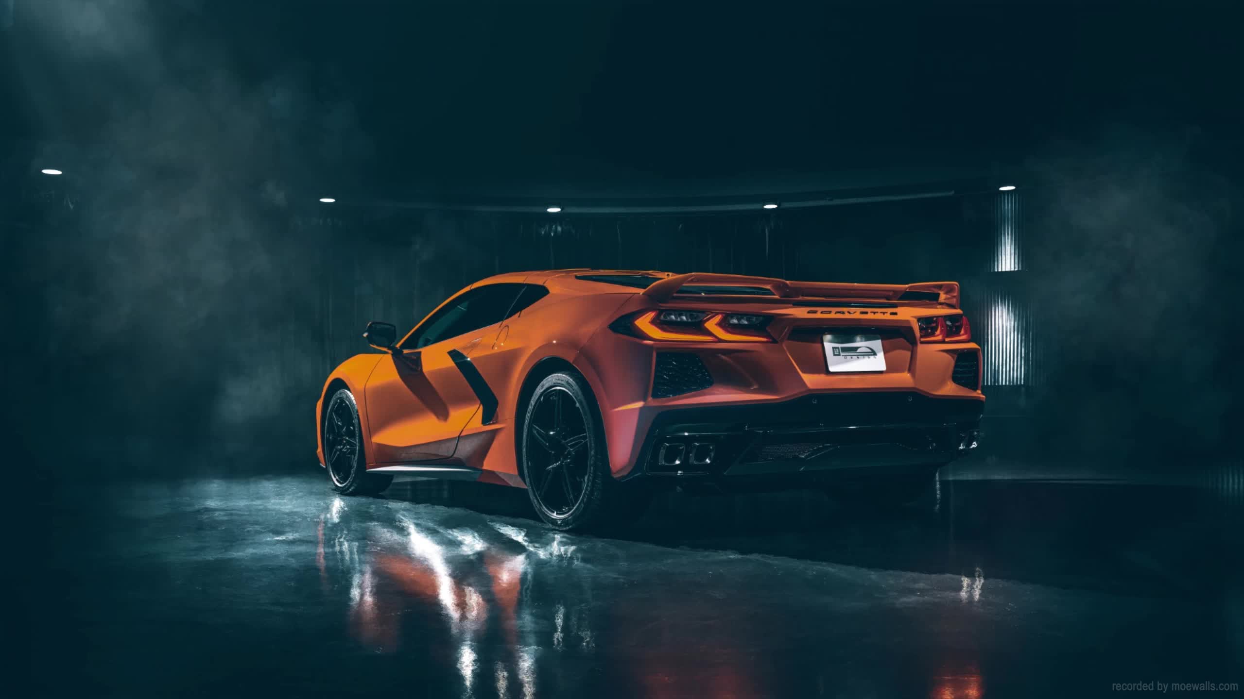 chevrolet corvette stingray c8 Live Wallpaper