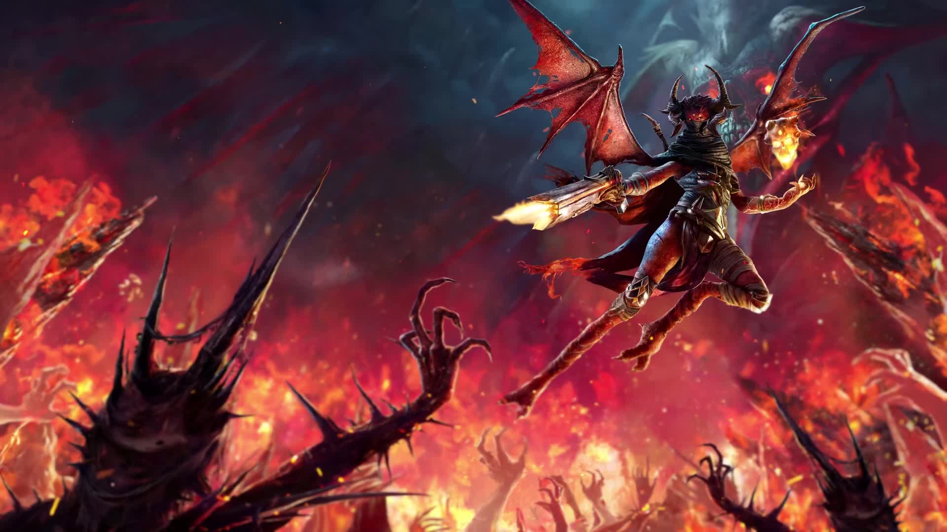 Metal Hellsinger Animated Wallpaper