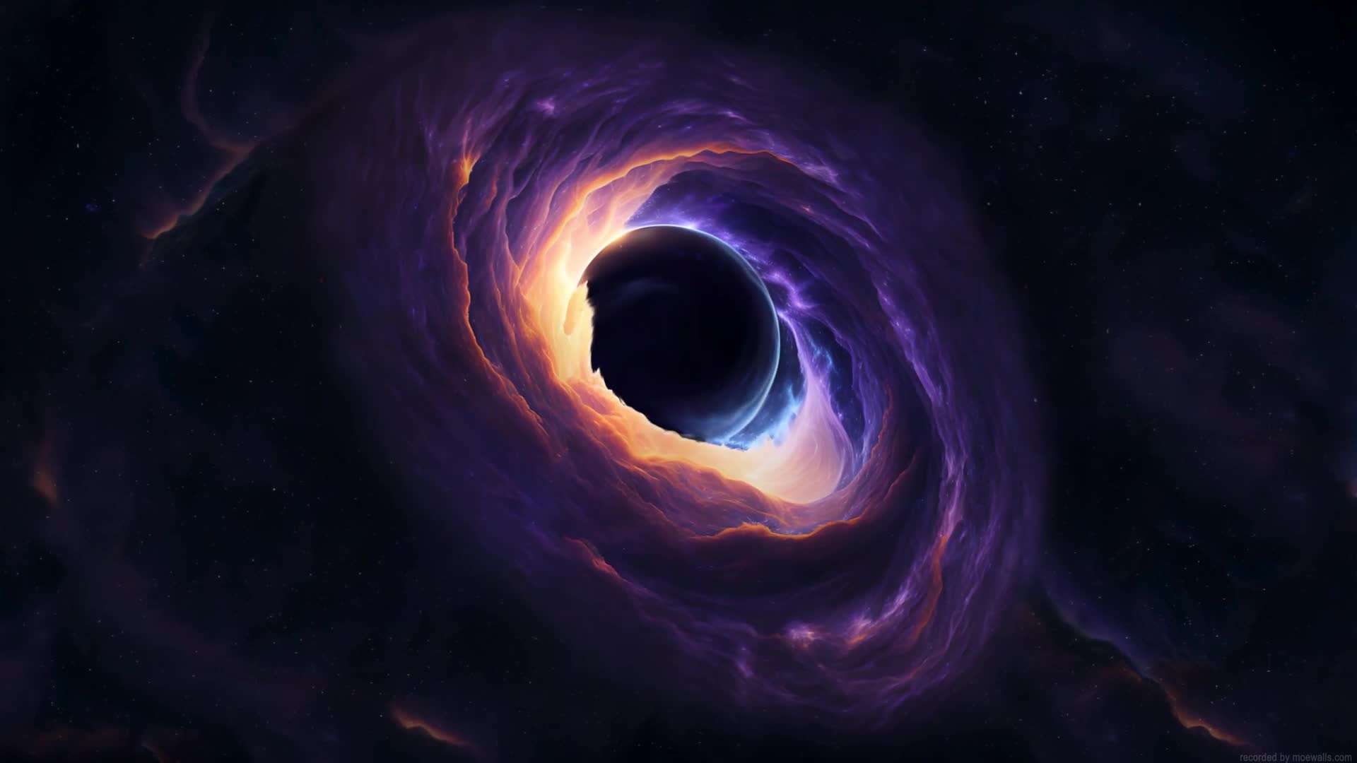 Sci Fi Black Hole Live Wallpaper