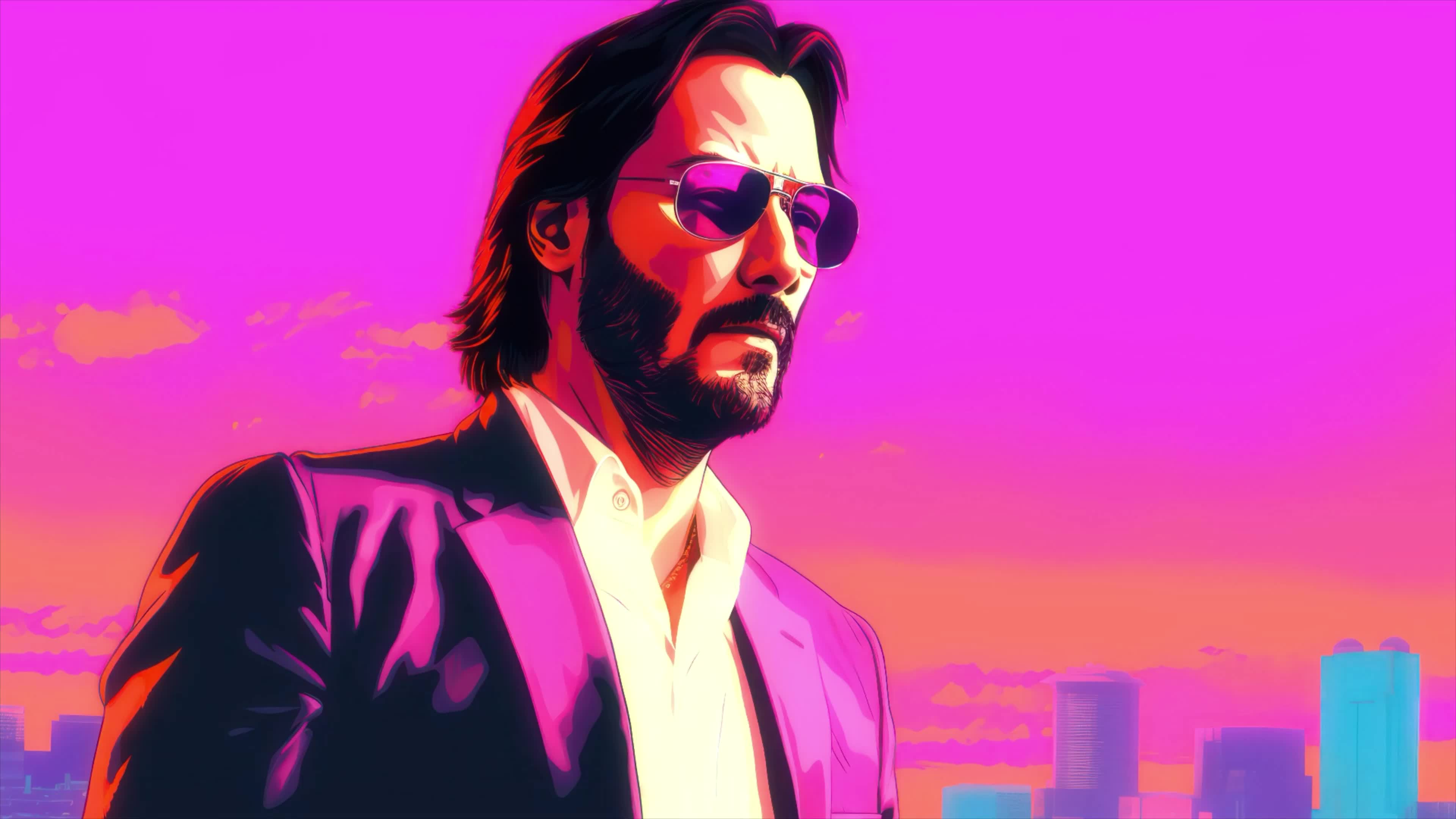 4K john wick in vice city